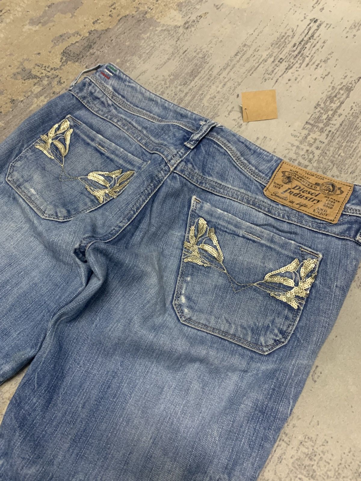 Diesel Vintage Flared Diesel Distressed Jeans Size US 30 / EU 46 - 10 Thumbnail