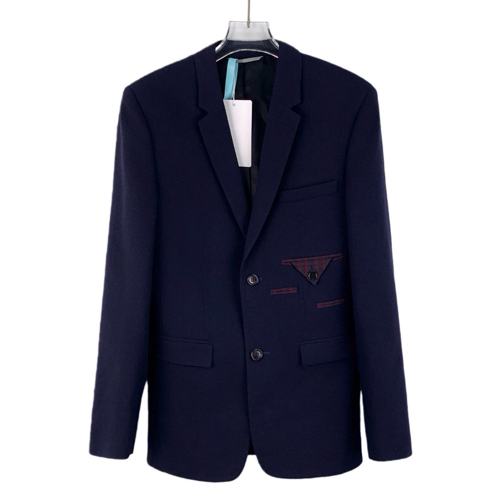 Dior Dior Wool Collar Single-Breasted Long-Sleeve Suit Jacket Size 42R - 1 Thumbnail