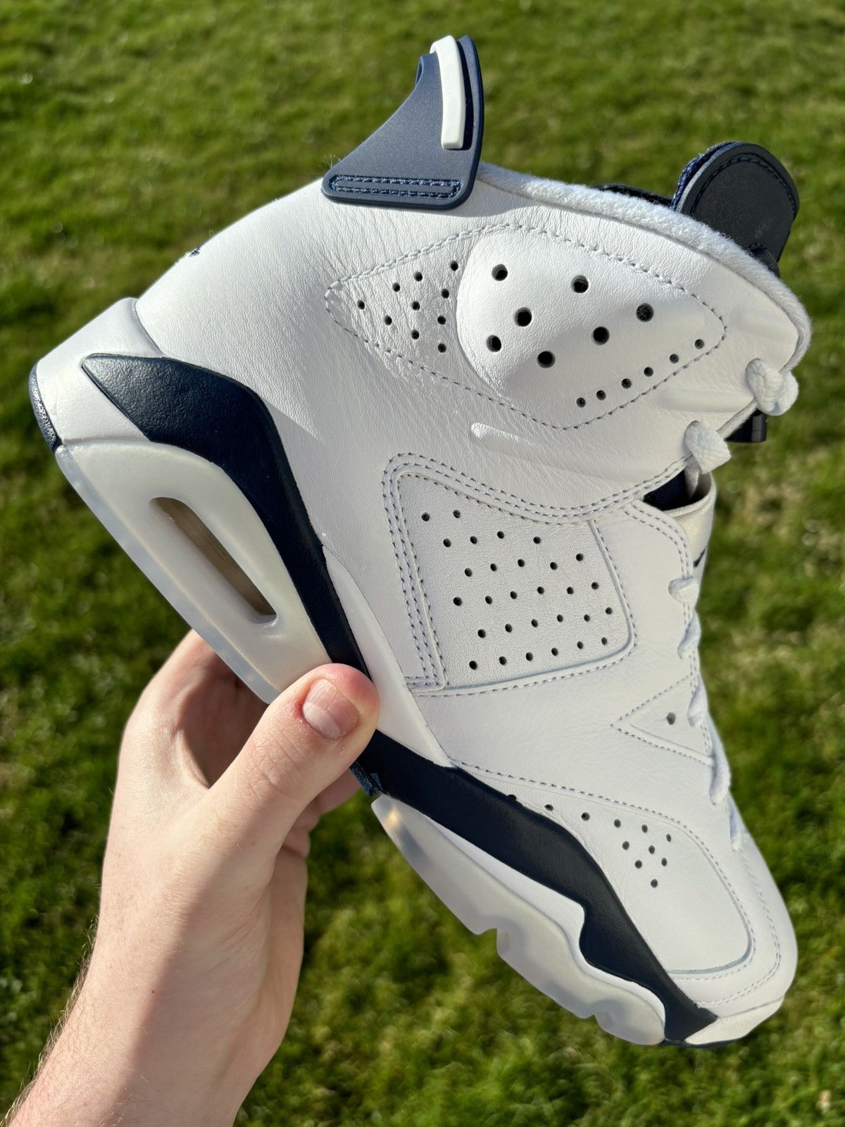 Jordan Brand Jordan 6 Retro Midnight Navy 2022 Size 10 Size US 10 / EU 43 - 1 Thumbnail