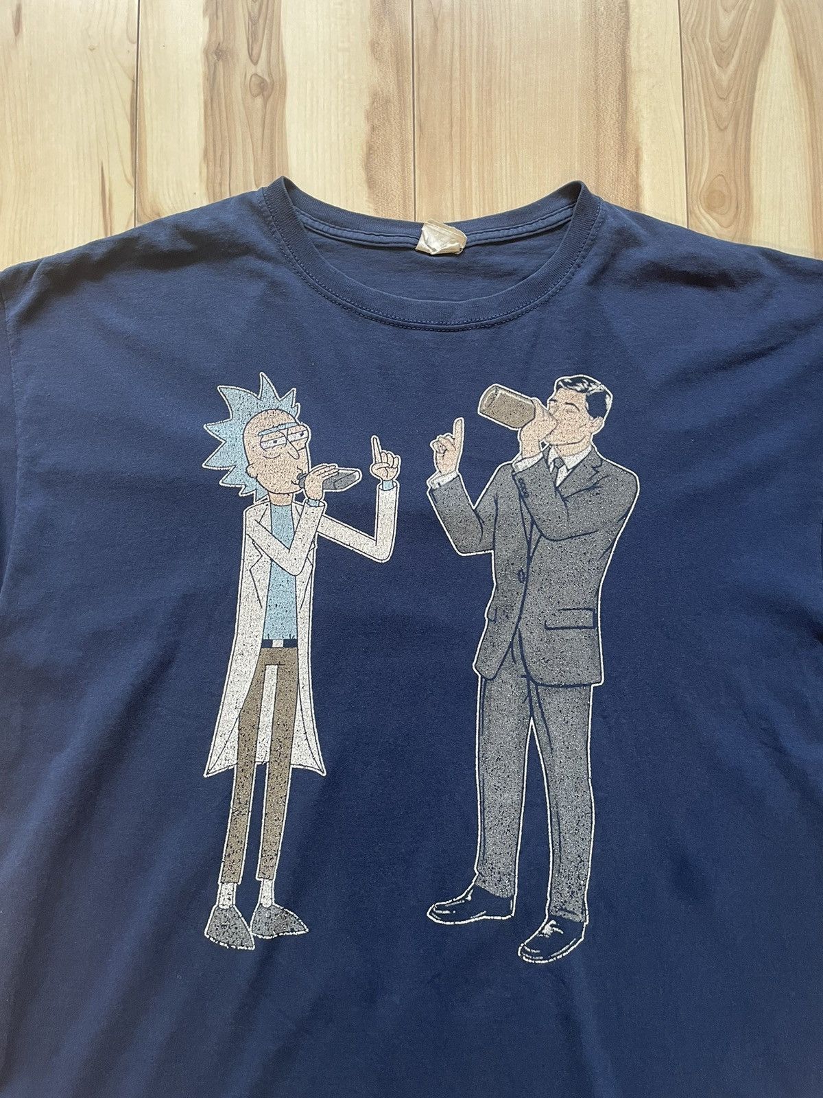 Cartoon Network × Vintage T-Shirt Rick And Morty Vintage 90s Y2K USA Size US L / EU 52-54 / 3 - 3 Thumbnail