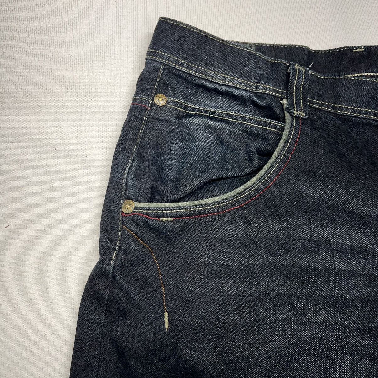 Imperious × Vintage Imperious Delf Jeans Black Denim Lost Souls Pocket Y2K Size US 38 / EU 54 - 8 Thumbnail