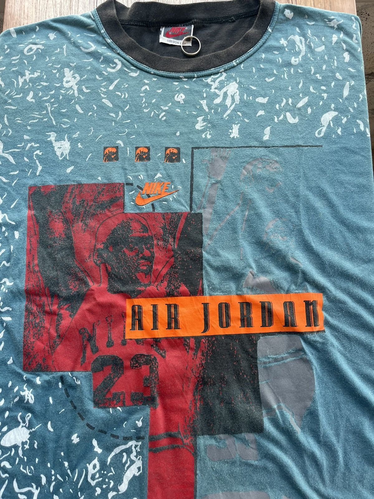 Jordan Brand × Nike × Vintage Vintage NIKE AIR JORDAN Collection 90’s Tshirt Size US L / EU 52-54 / 3 - 6 Thumbnail