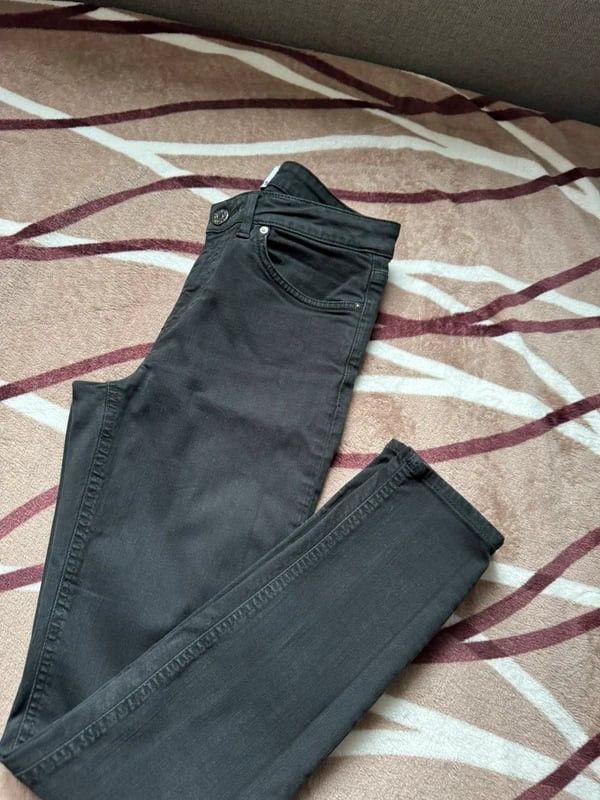 Acne Studios Acne Studios "Skin 5" Washed Black Skinny Jeans Size 28" / US 6 / IT 42 - 2 Thumbnail