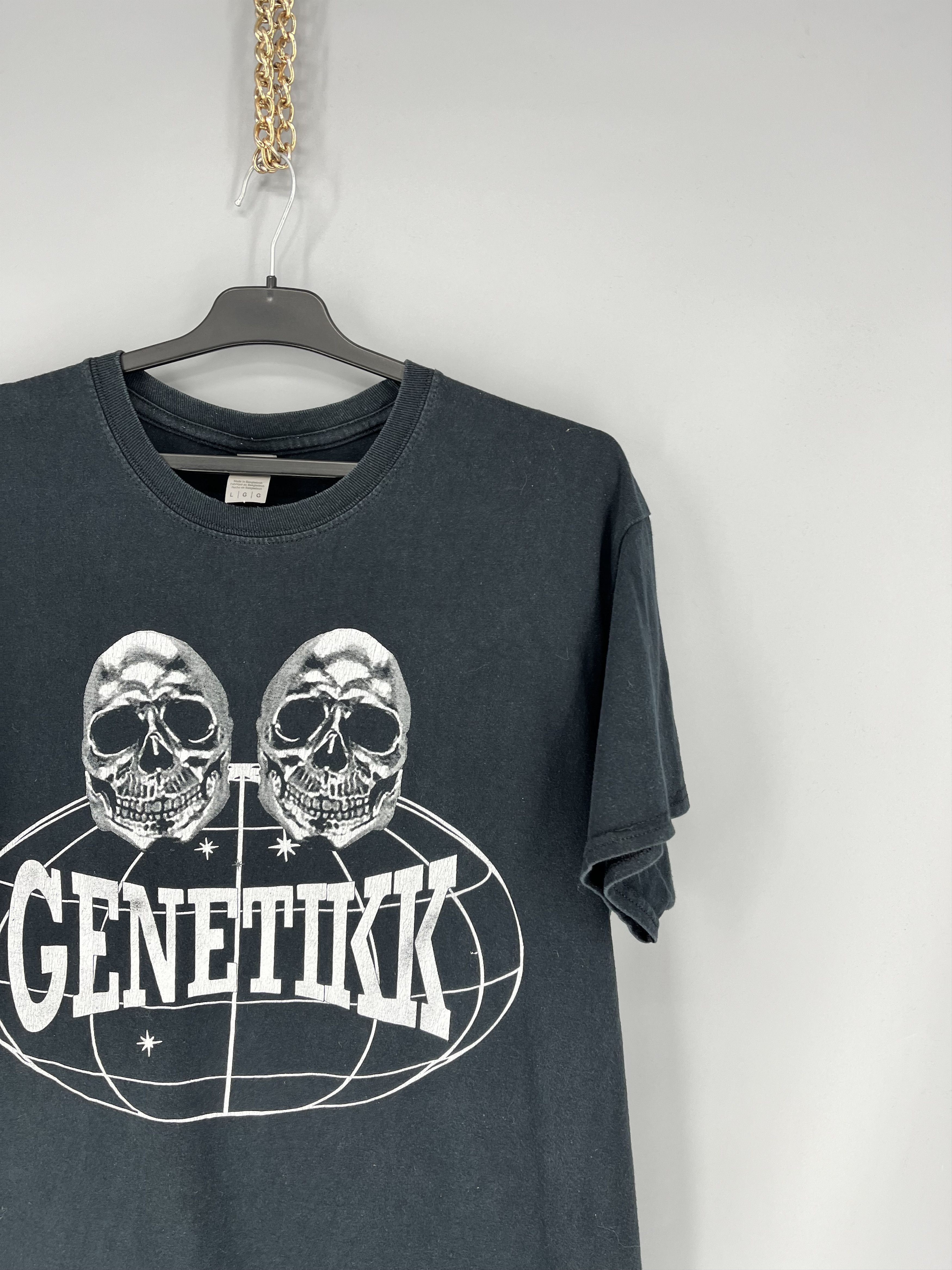 Band Tees Vintage Y2k Genetikk Hip Hop Band Germany Rare Tee OG Size US L / EU 52-54 / 3 - 5 Thumbnail