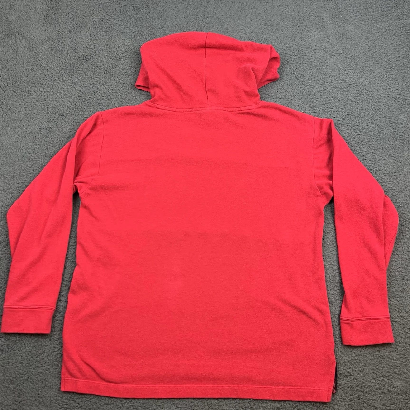 Victoria's Secret Victoria's Secret PINK Hoodie Womens Small Red Spellout Pullover Sweatshirt Size S / US 4 / IT 40 - 6 Thumbnail
