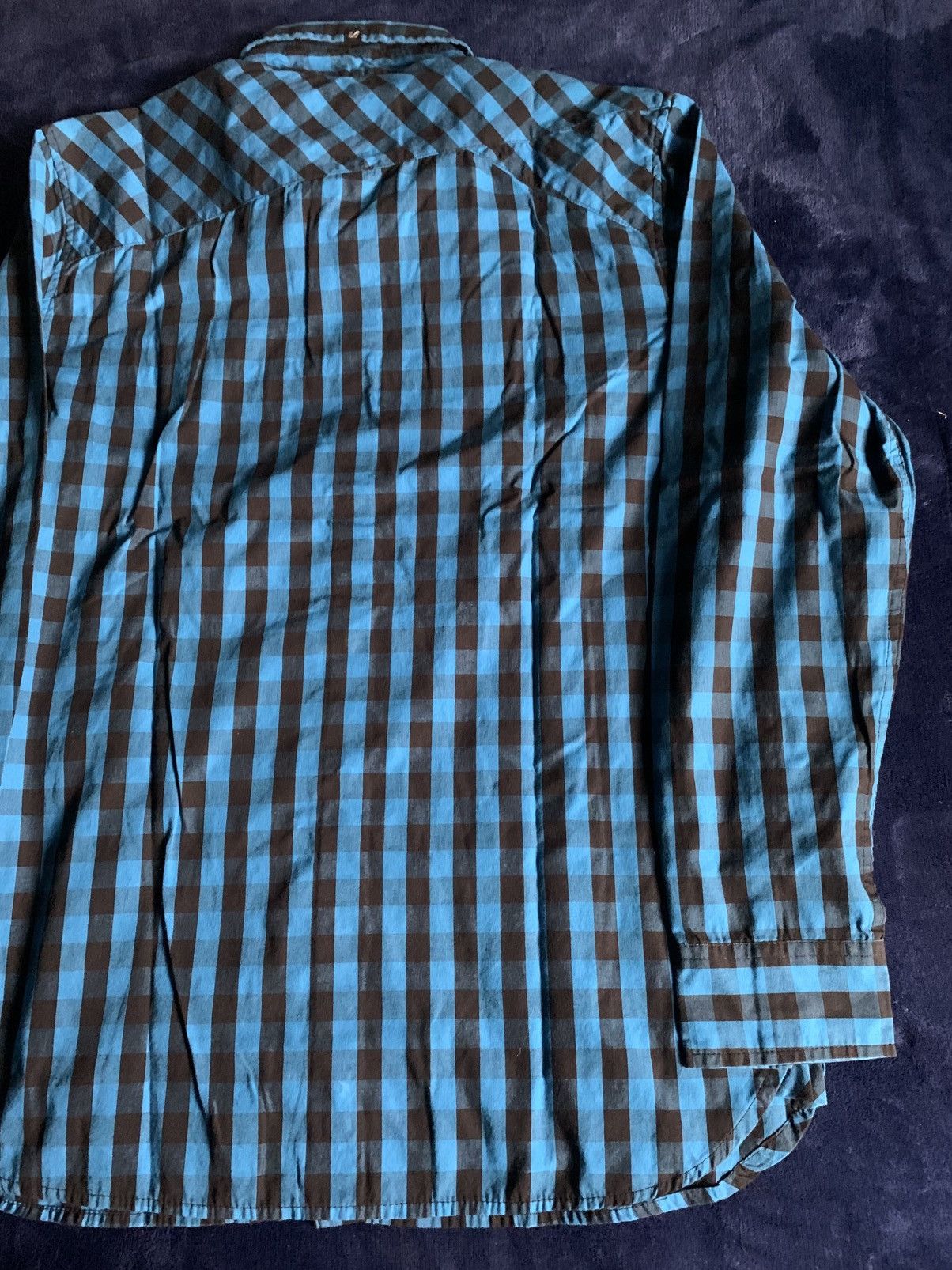 Other Amplify Mens Button Up Shirt Men Workwear Casual Old Vintage Size US L / EU 52-54 / 3 - 8 Thumbnail