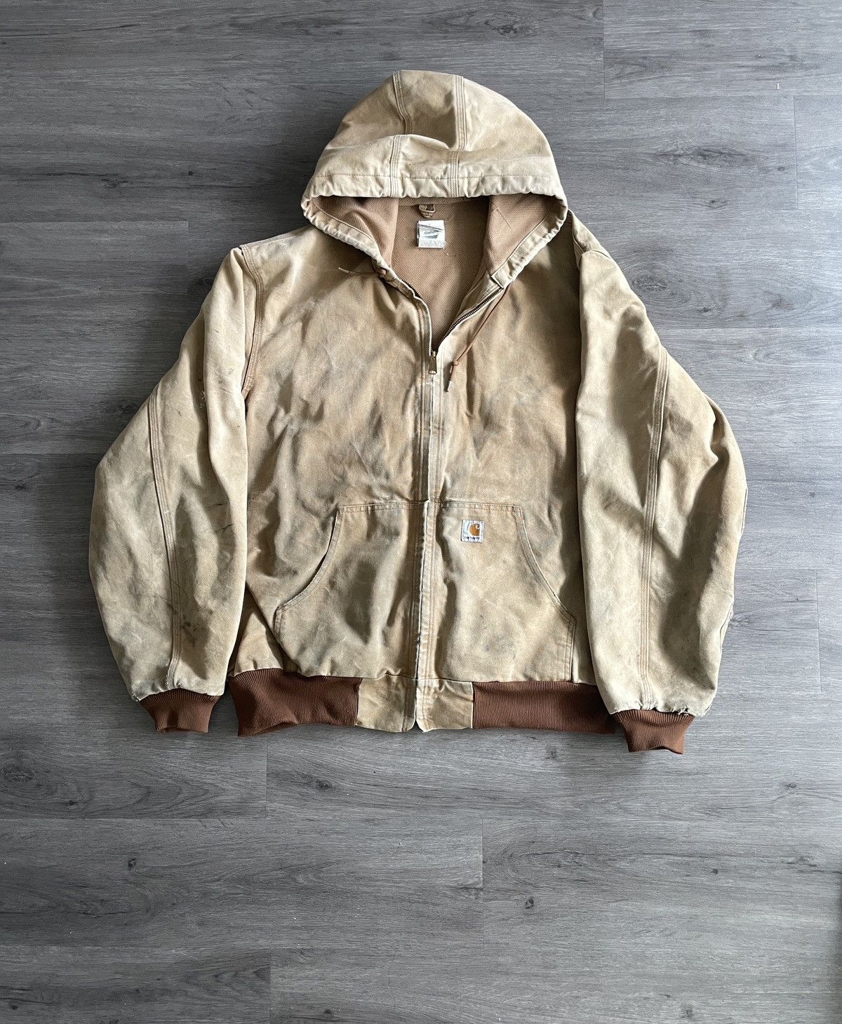 Carhartt Vintage Carhartt USA “Union Workwear” J131 Hoodie (Sz.XXL) Size US XXL / EU 58 / 5 - 1 Thumbnail