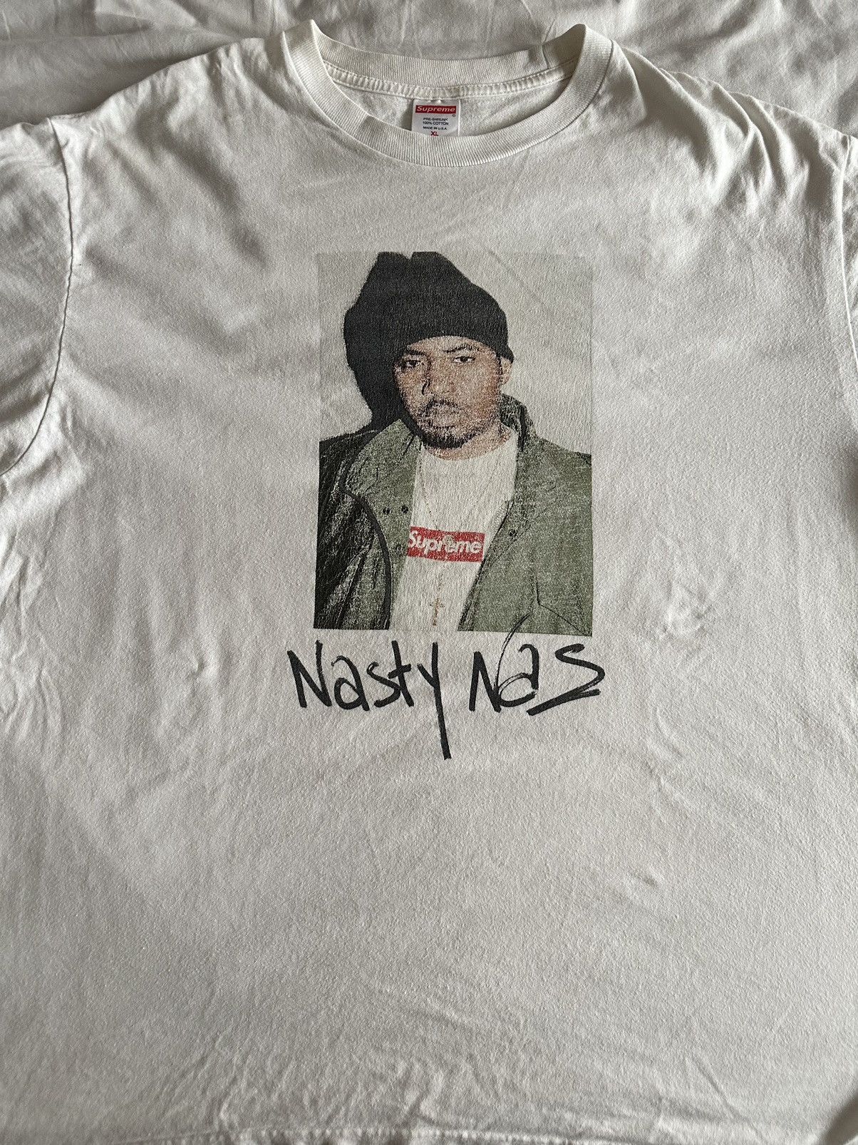 Nasty nas outlet shirt supreme