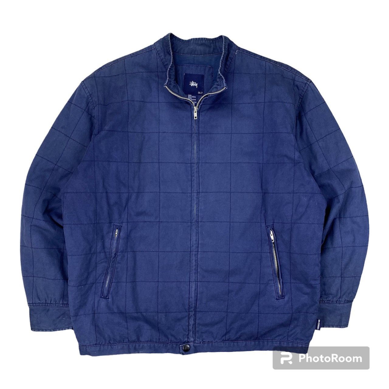 Stussy Vintage Rare STUSSY Checked Stitch Quilted Jacket Size US XL / EU 56 / 4 - 1 Thumbnail