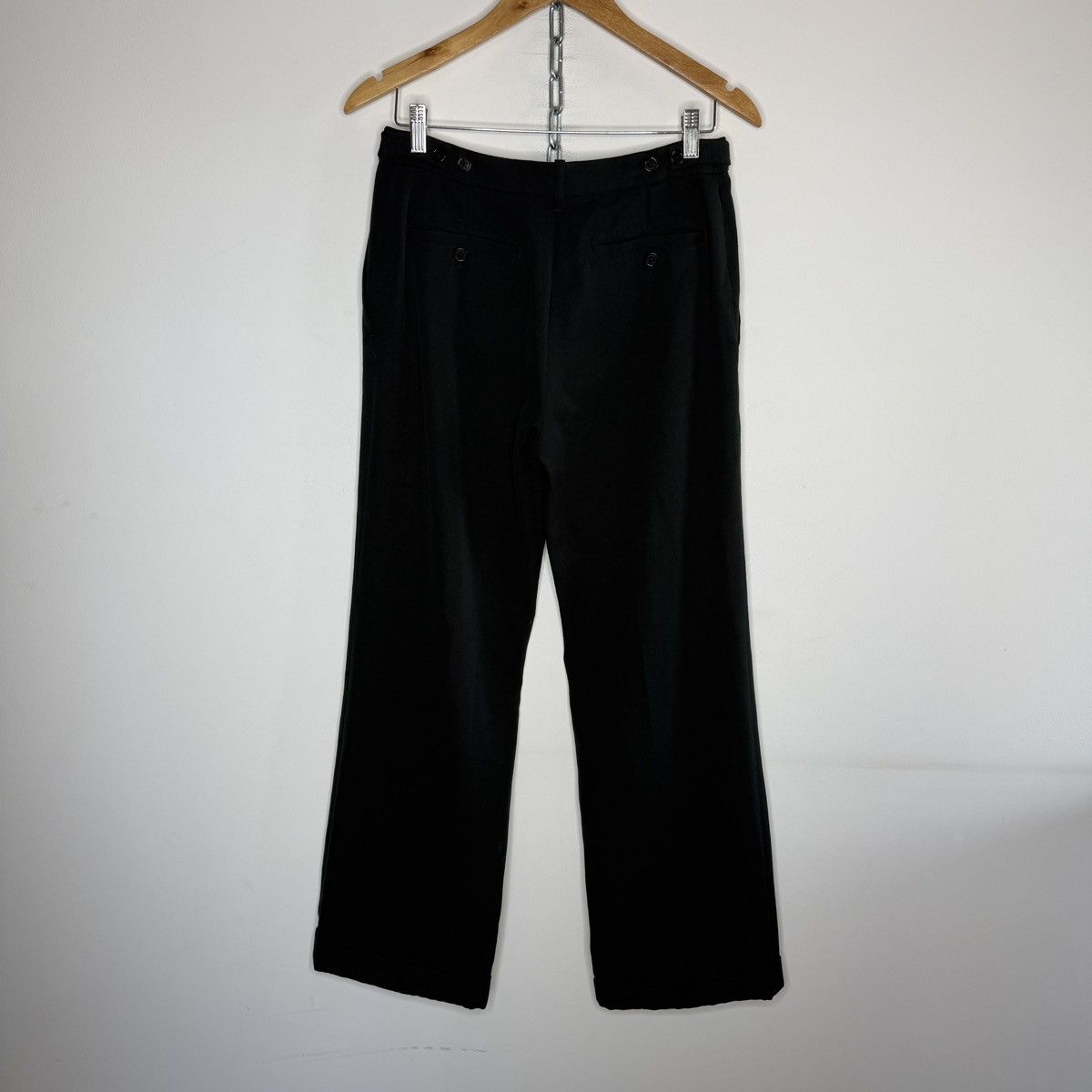 Ann Demeulemeester Ann Demeulemeester Trousers Flared Smart Vintage Archive Size 27" / US 4 / IT 40 - 6 Thumbnail