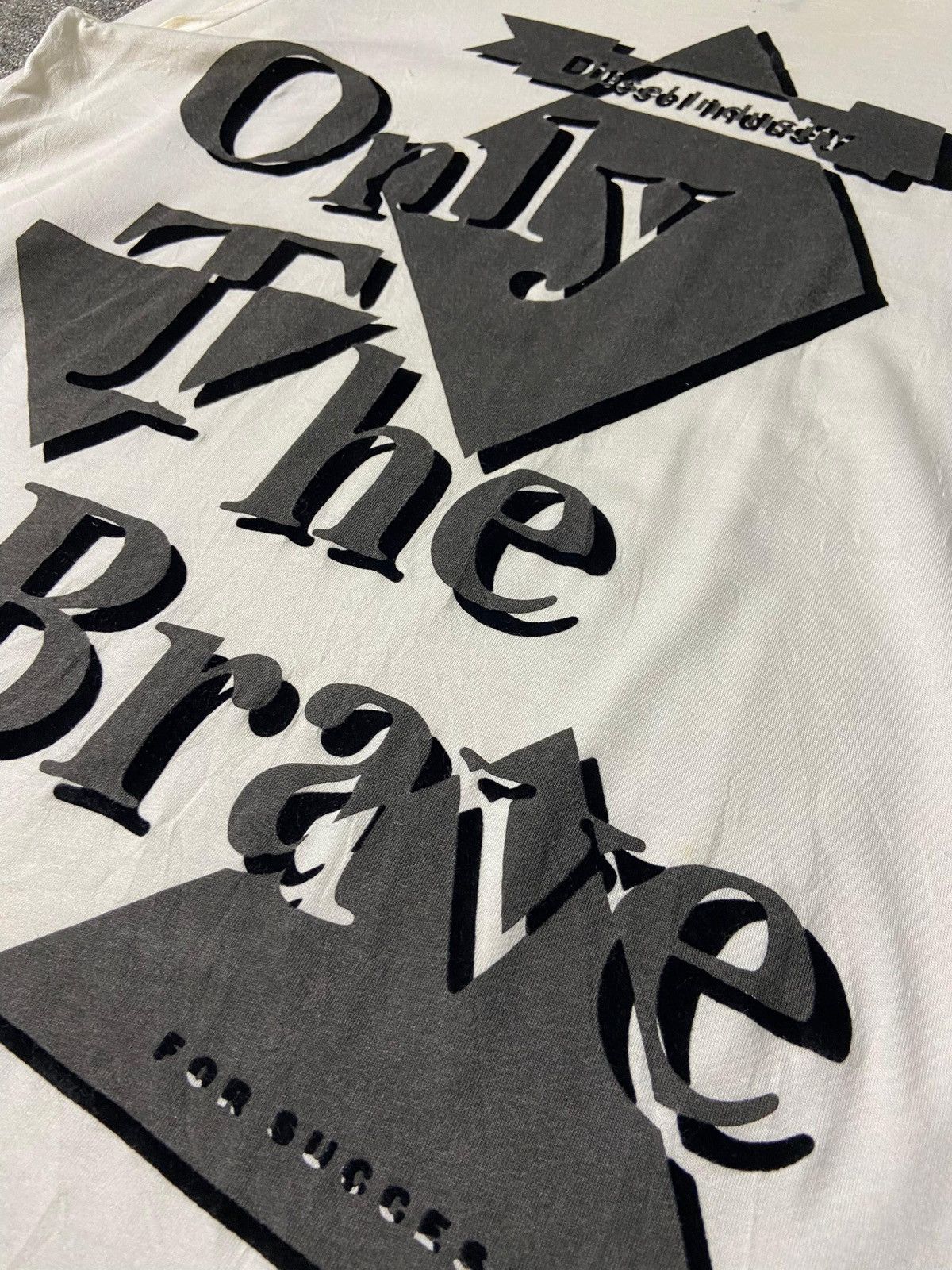 Diesel DIESEL Printed Only The Brave Long Sleeve Tee (142) Size US L / EU 52-54 / 3 - 8 Thumbnail