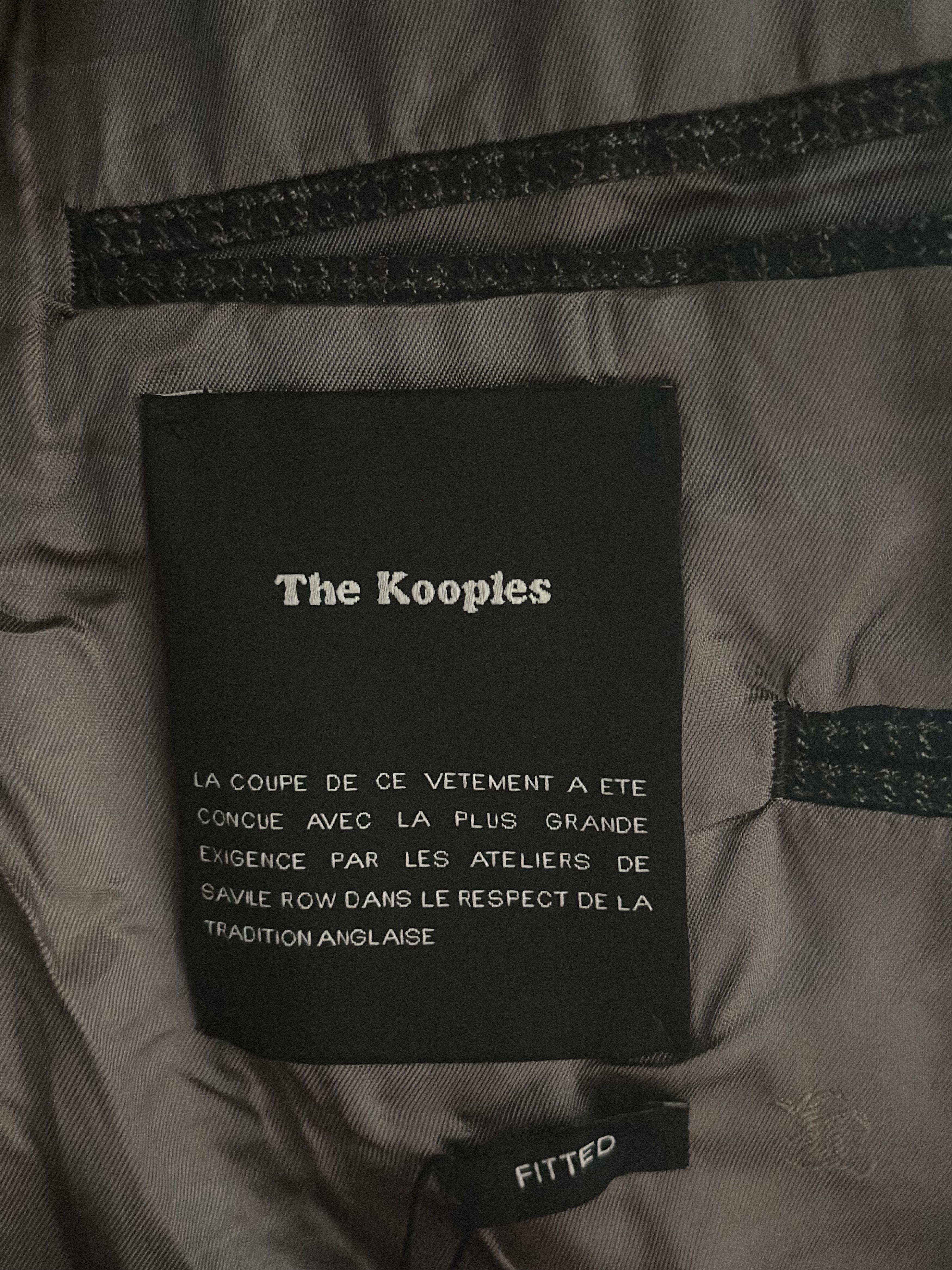 The Kooples The Kooples Men’s Houdstooth Wool Suit Size 48R - 4 Thumbnail
