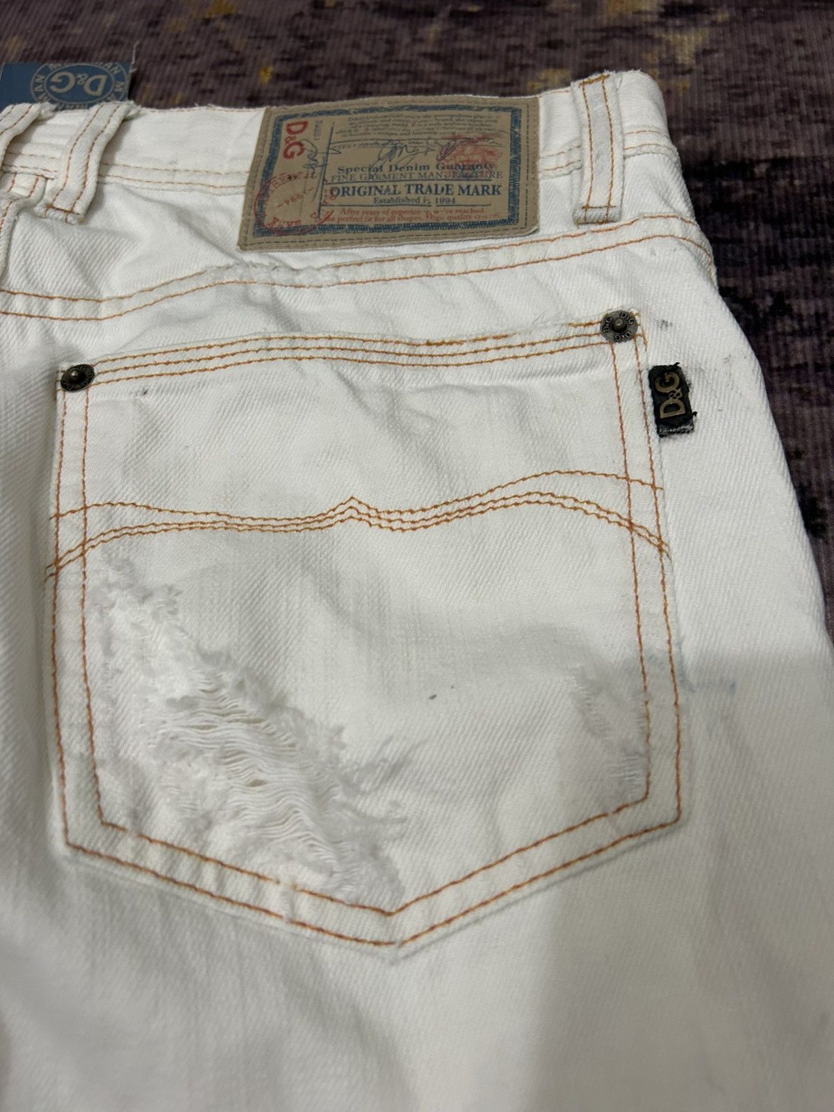 Dolce & Gabbana Dolce & Gabana Rippert Jeans 29x31 Size US 29 - 10 Thumbnail