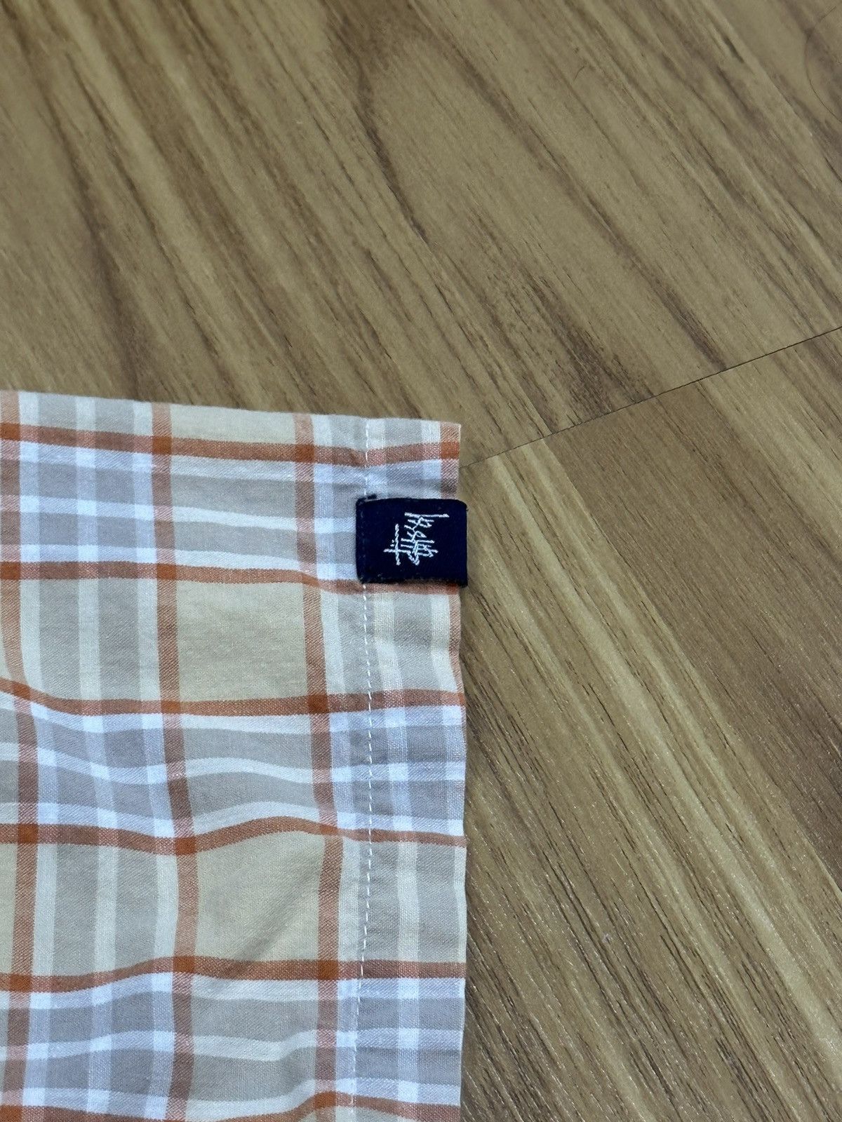 Stussy 1990-Vintage Stussy Burberry NovaCheck Monogram Shirt Size US L / EU 52-54 / 3 - 15 Thumbnail