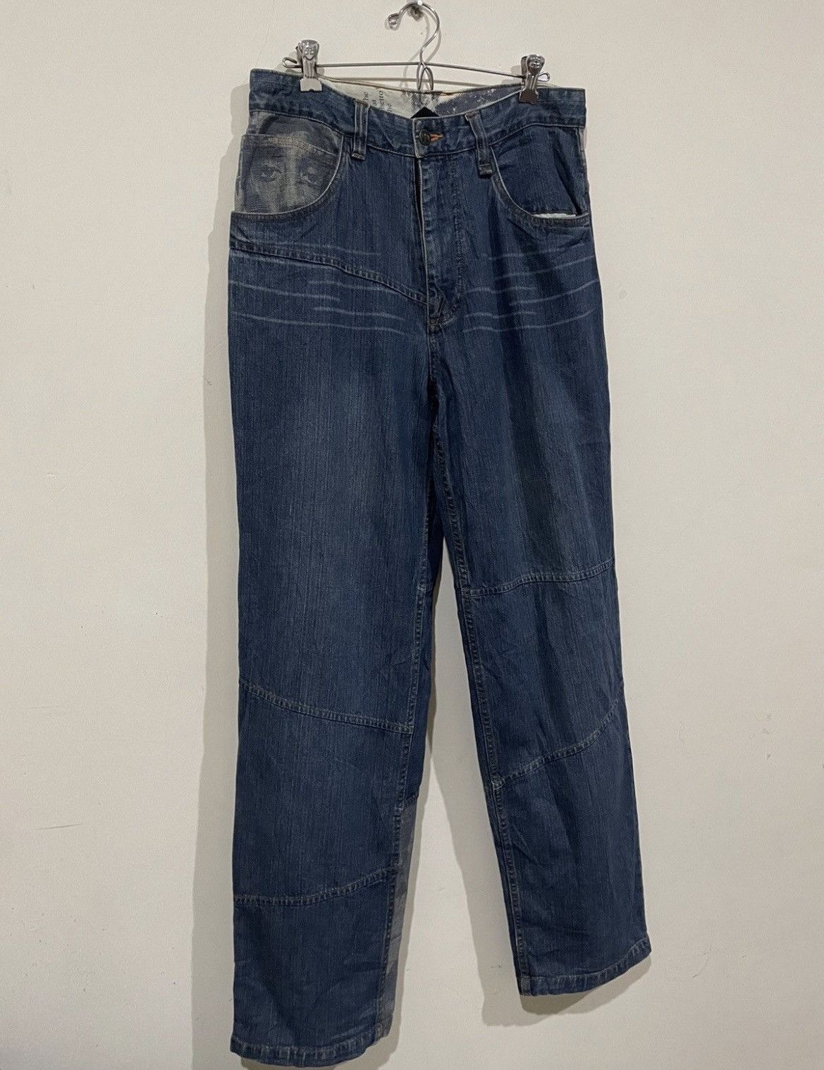 Rap Tees Vintage Tupac Shakur Baggy Jeans Size US 32 / EU 48 - 4 Thumbnail