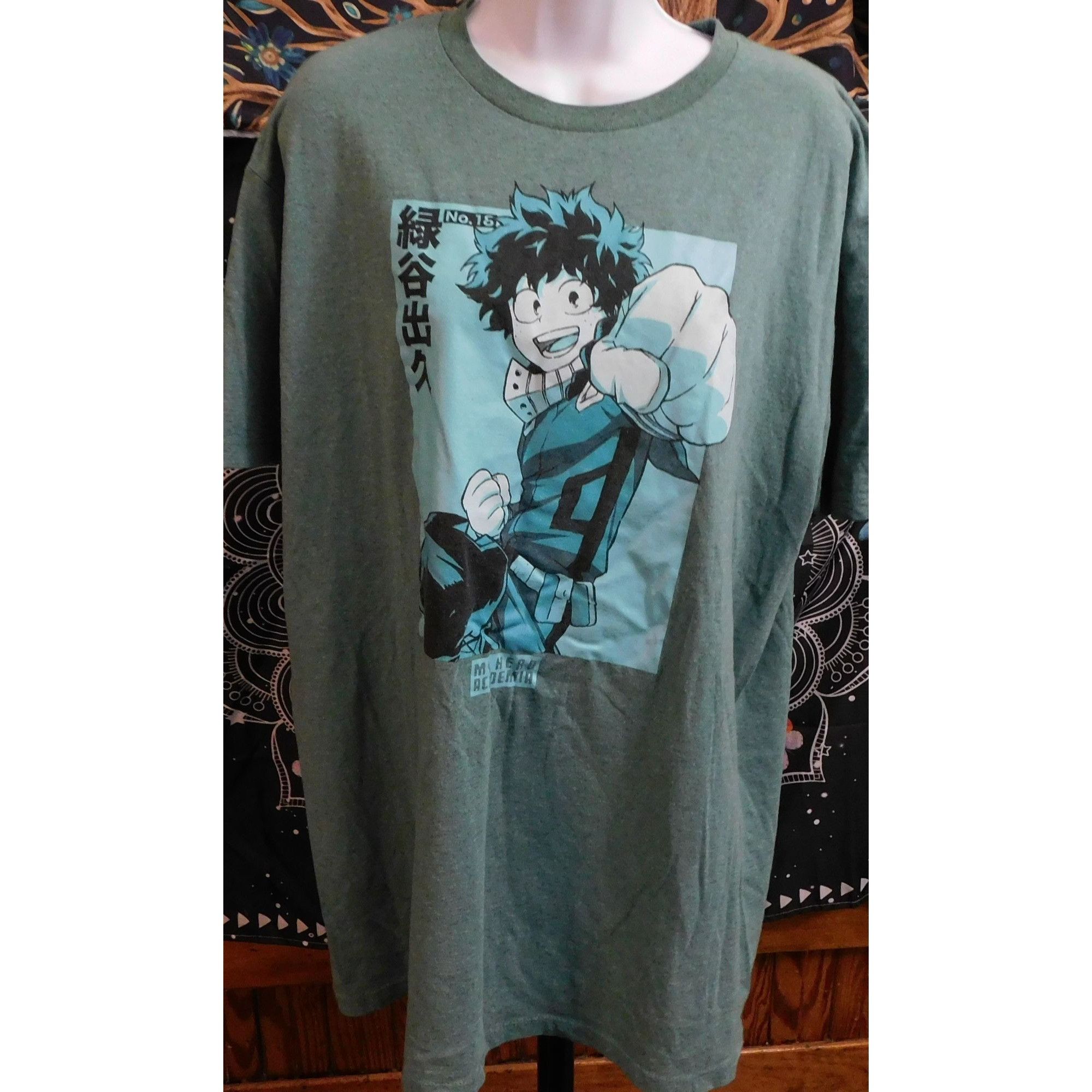 Other My Hero Acedemia Deku Anime Print Shirt Size US XL / EU 56 / 4 - 1 Thumbnail