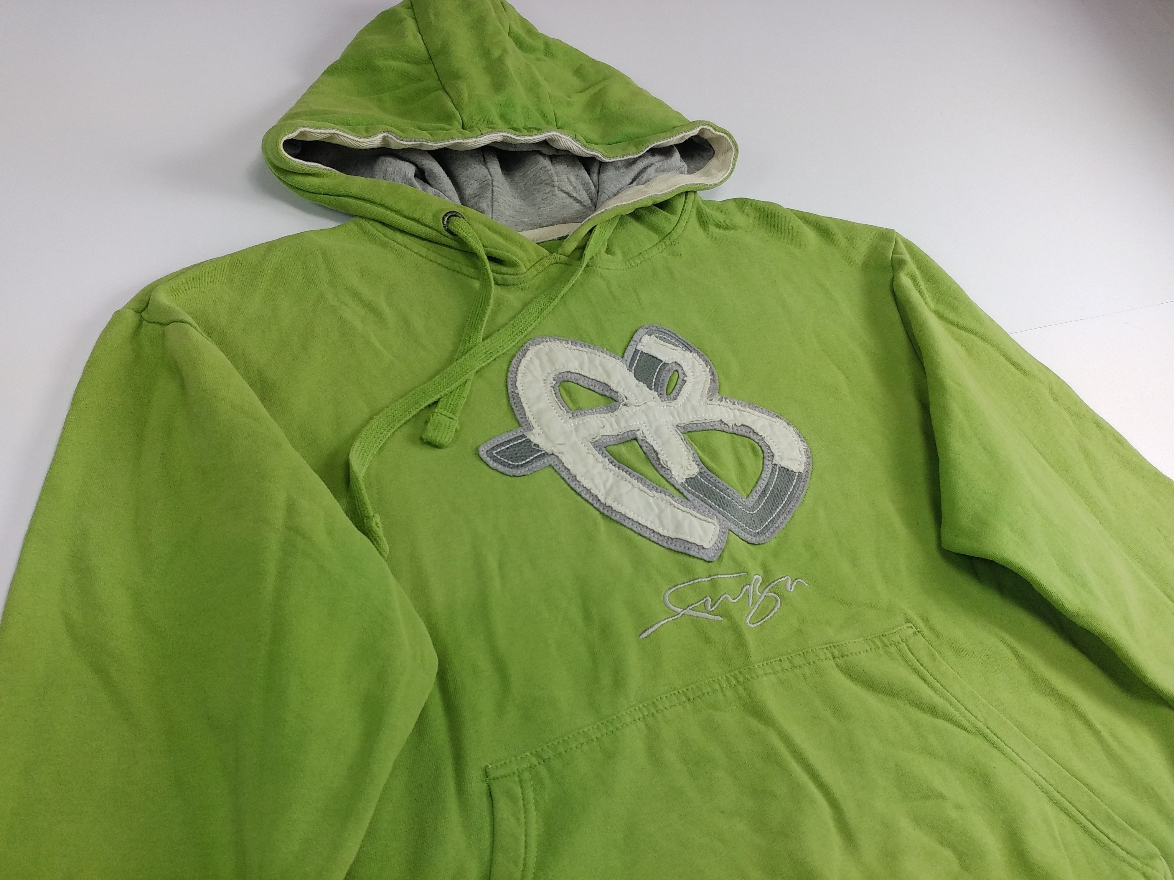 Fubu FUBU hoodie, green, vintage hip hop sweatshirt, 90s size M Size US M / EU 48-50 / 2 - 5 Thumbnail