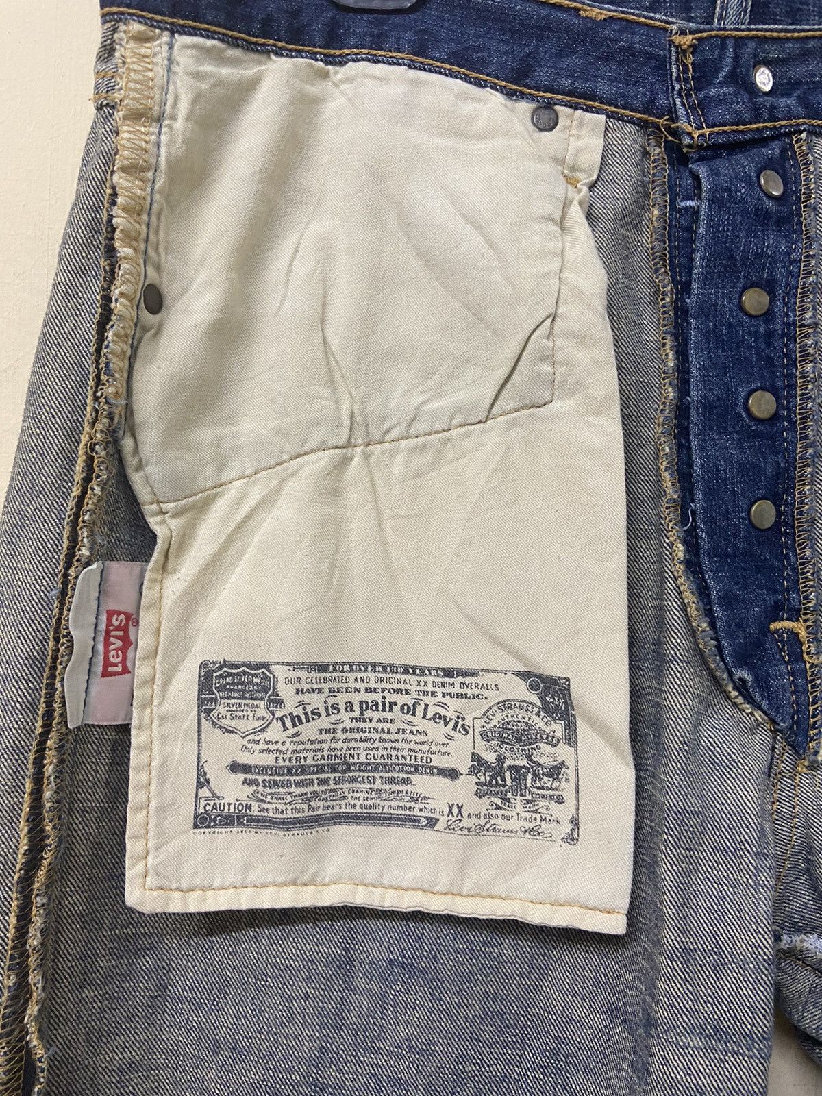 Japanese Brand × Levi's × Vintage Vintage Levis Japan Button Fly Size US 34 / EU 50 - 16 Thumbnail
