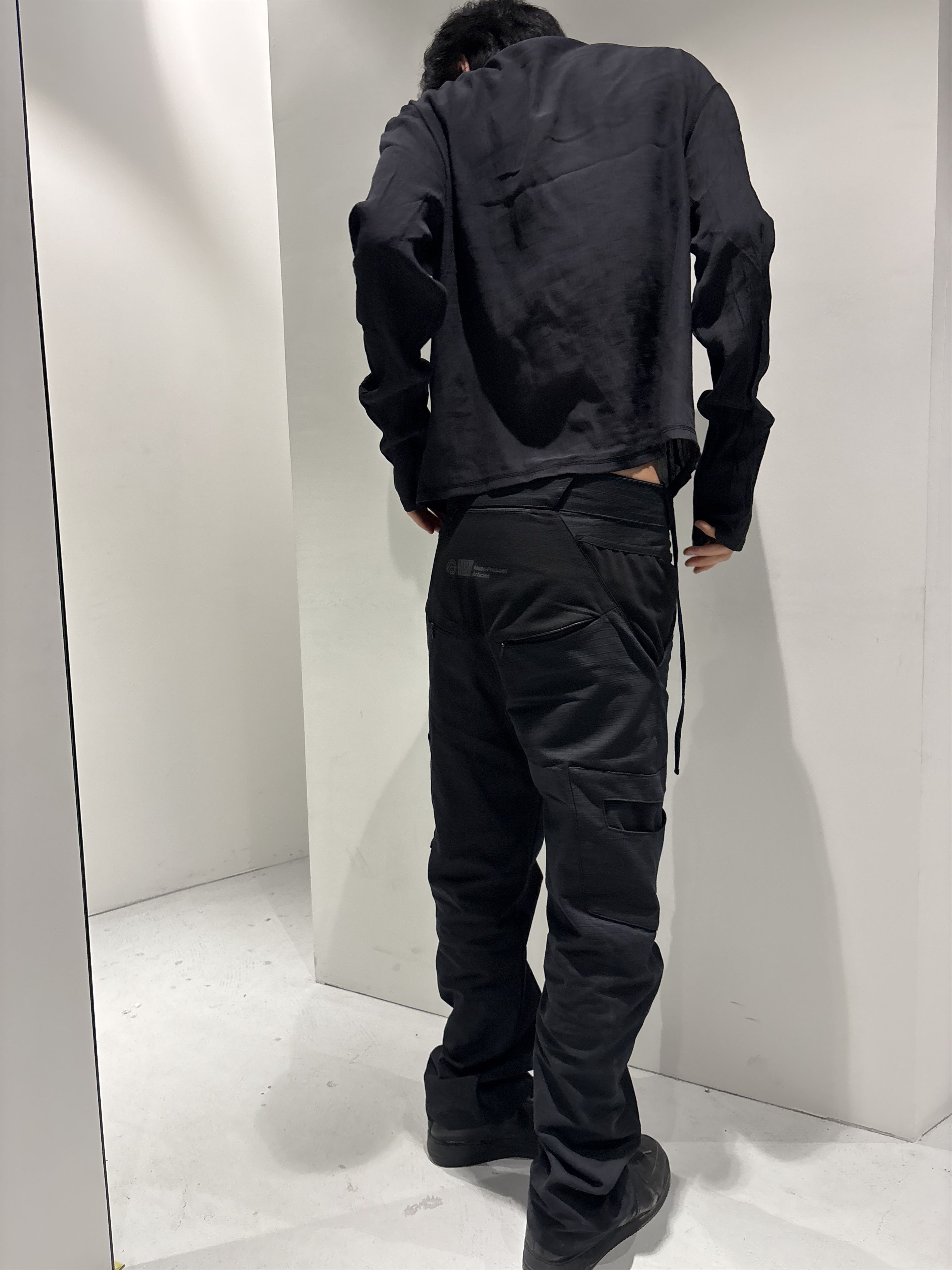 Other MPa VEIL CREPE ZIP JACKET (BLACK) , PLASTICPRODUCT Size US M / EU 48-50 / 2 - 2 Thumbnail