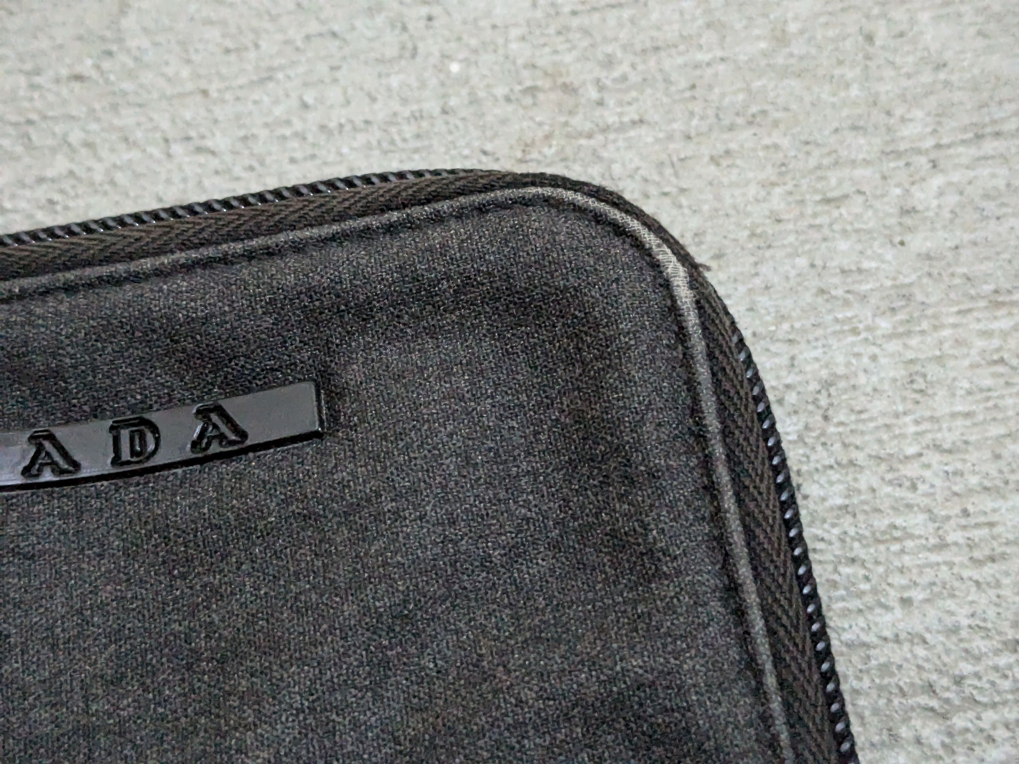 Prada Prada Wallet Black Denim Zip Around Size ONE SIZE - 6 Thumbnail