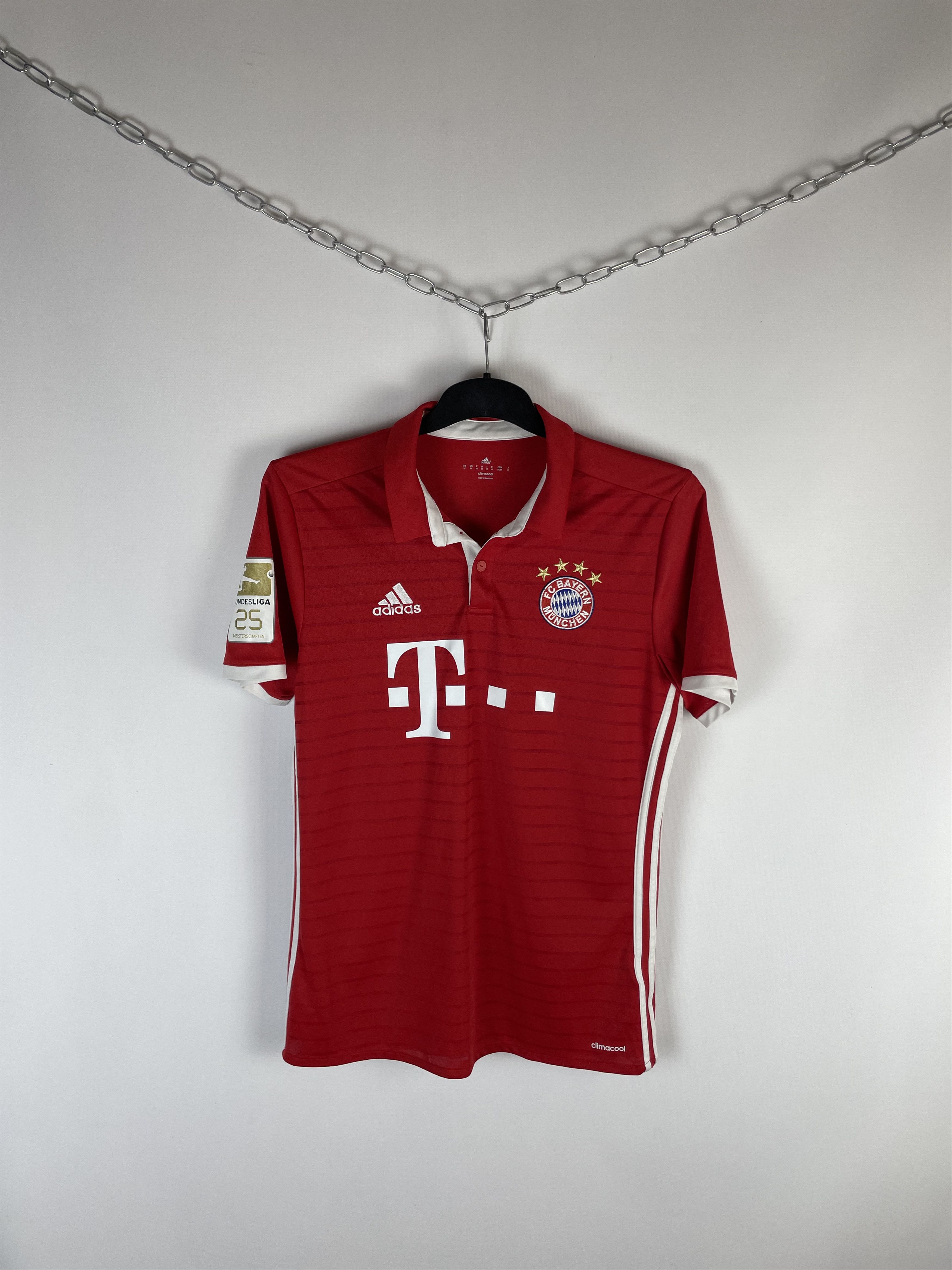 Adidas × Vintage Adidas Bayern Munich Soccer Home Jersey Size US M / EU 48-50 / 2 - 1 Thumbnail