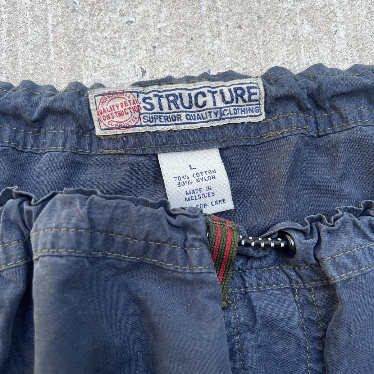 Vintage Vintage Y2K STRUCTURE UTILITY CARGO Pants Size US 34 / EU 50 - 4 Thumbnail