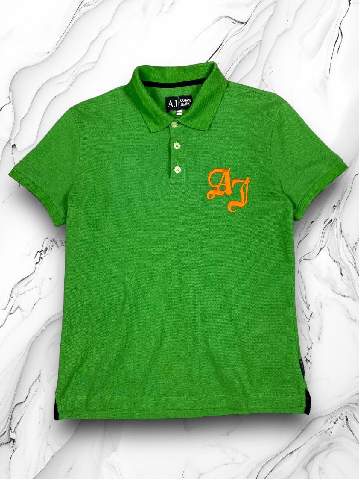 Armani Armani Jeans Designer Luxury Polo Shirt Size US S / EU 44-46 / 1 - 1 Thumbnail