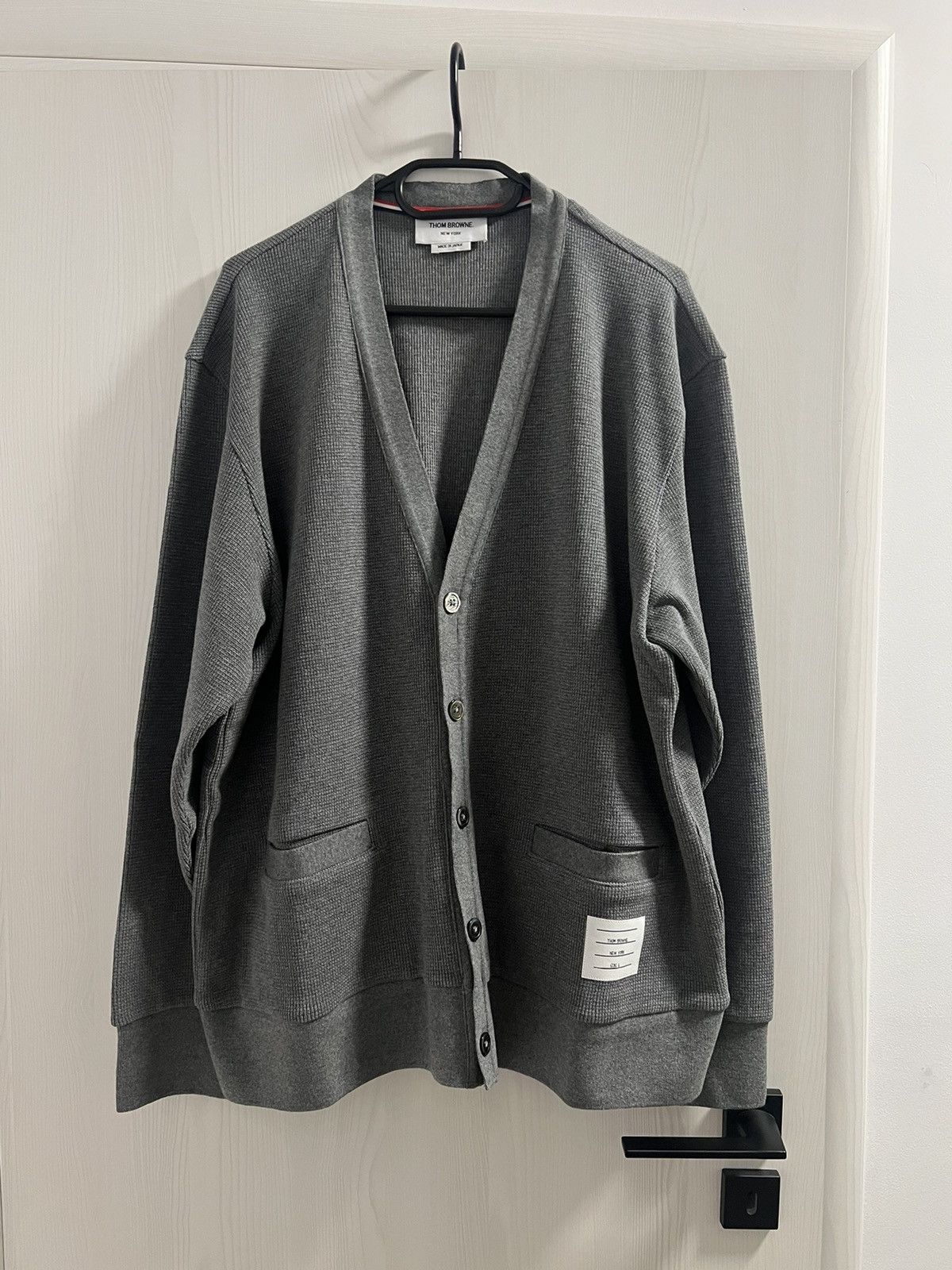 Thom Browne V Neck Cardigan - size 7 Size US XXL / EU 58 / 5 - 5 Thumbnail