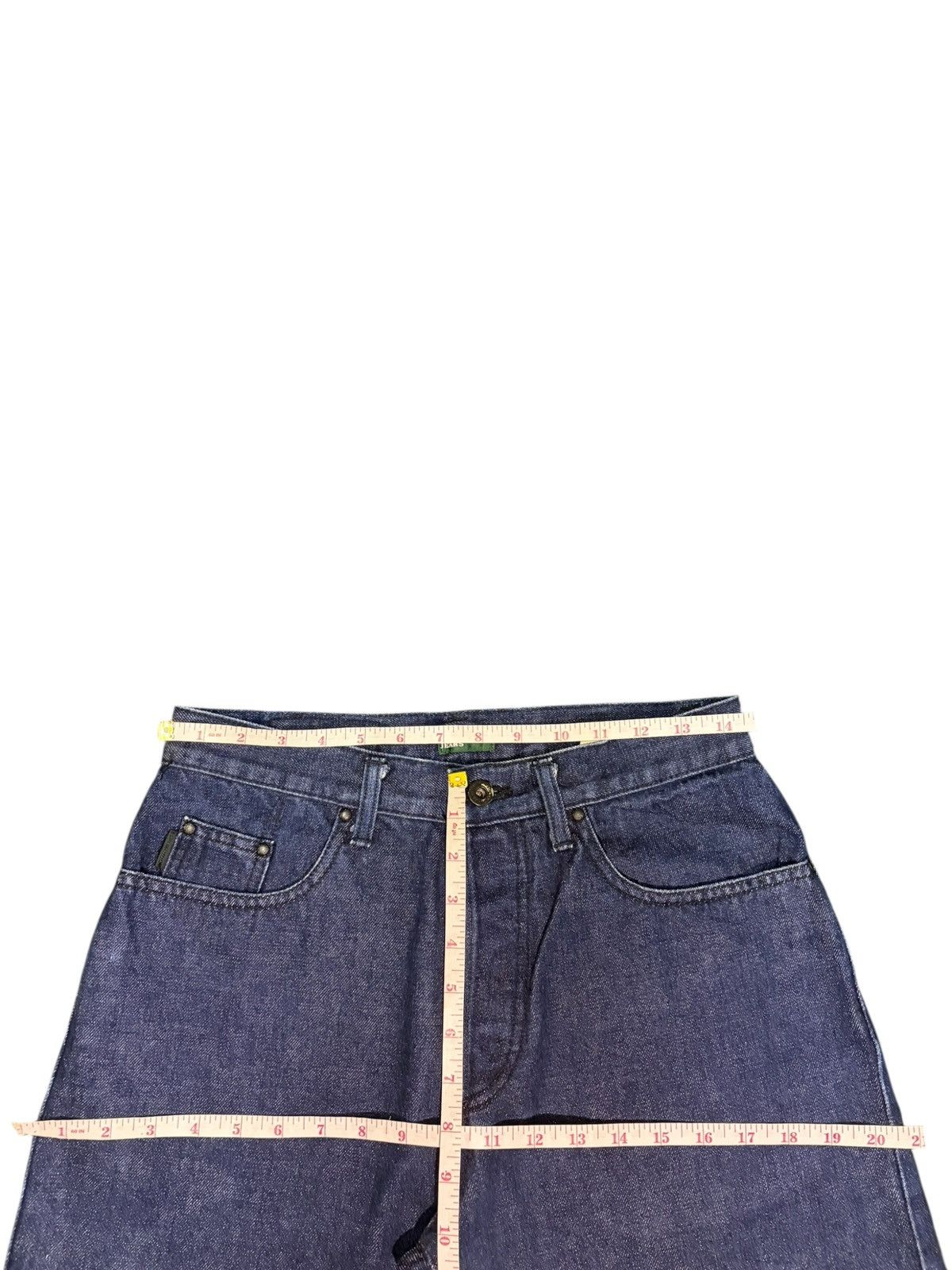 Paul Smith Vintage Paul Smith Blue Wash Selvedge Jean Shorts Size 28" / US 6 / IT 42 - 5 Thumbnail