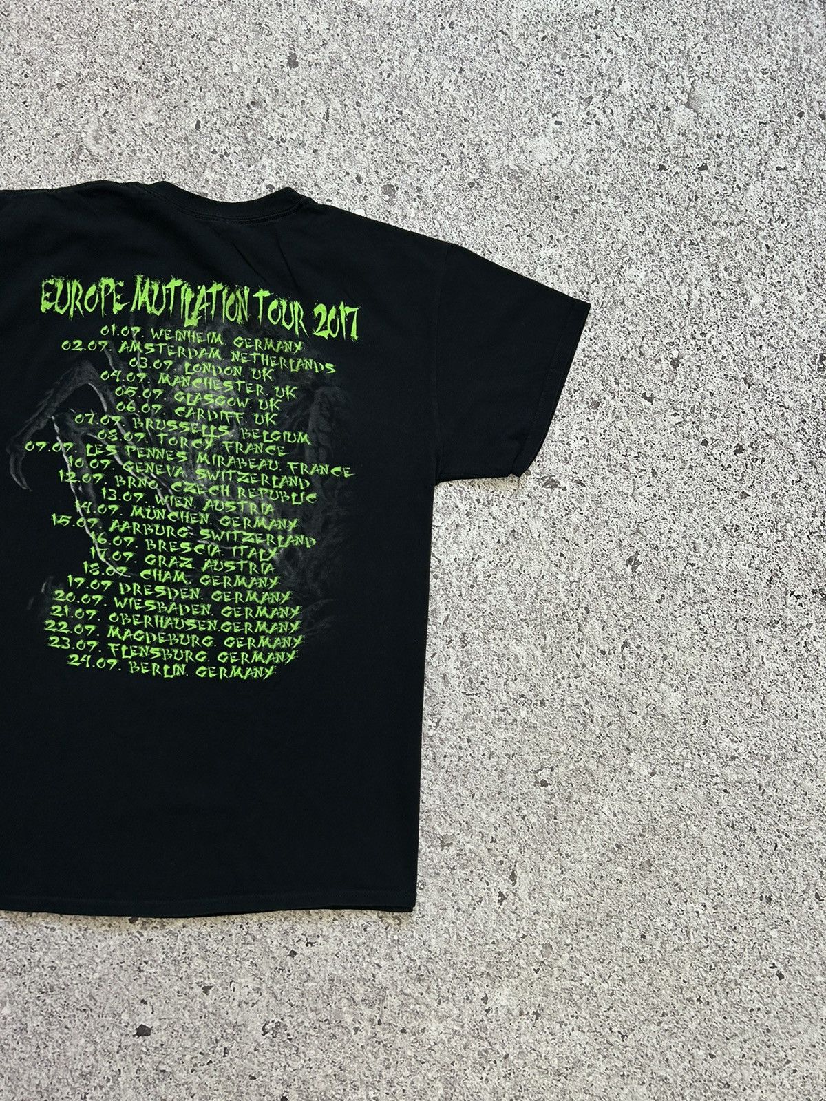 Band Tees × Vintage Broken Hope Europe Mutilation Tour 2017 Rock Band T-Shirt Size US L / EU 52-54 / 3 - 8 Thumbnail