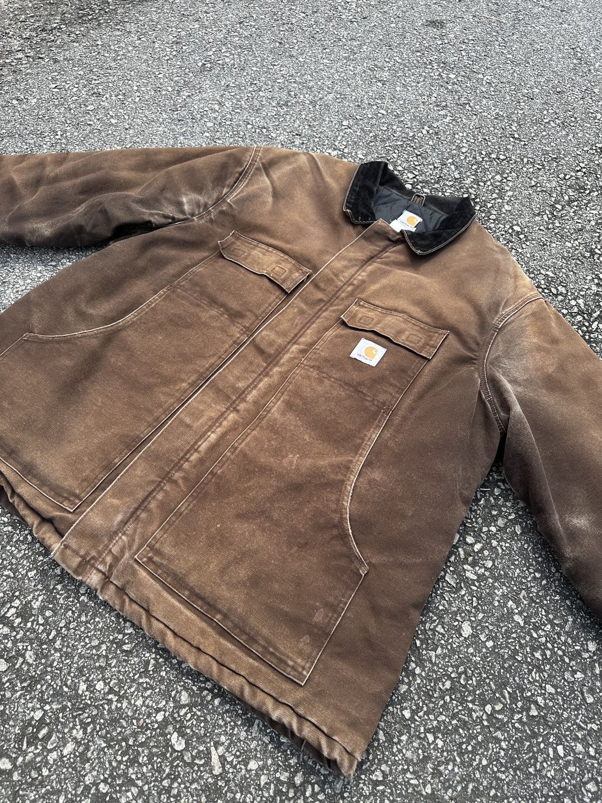 Carhartt × Vintage CARHARTT DETROIT JACKET Size US XXL / EU 58 / 5 - 3 Thumbnail