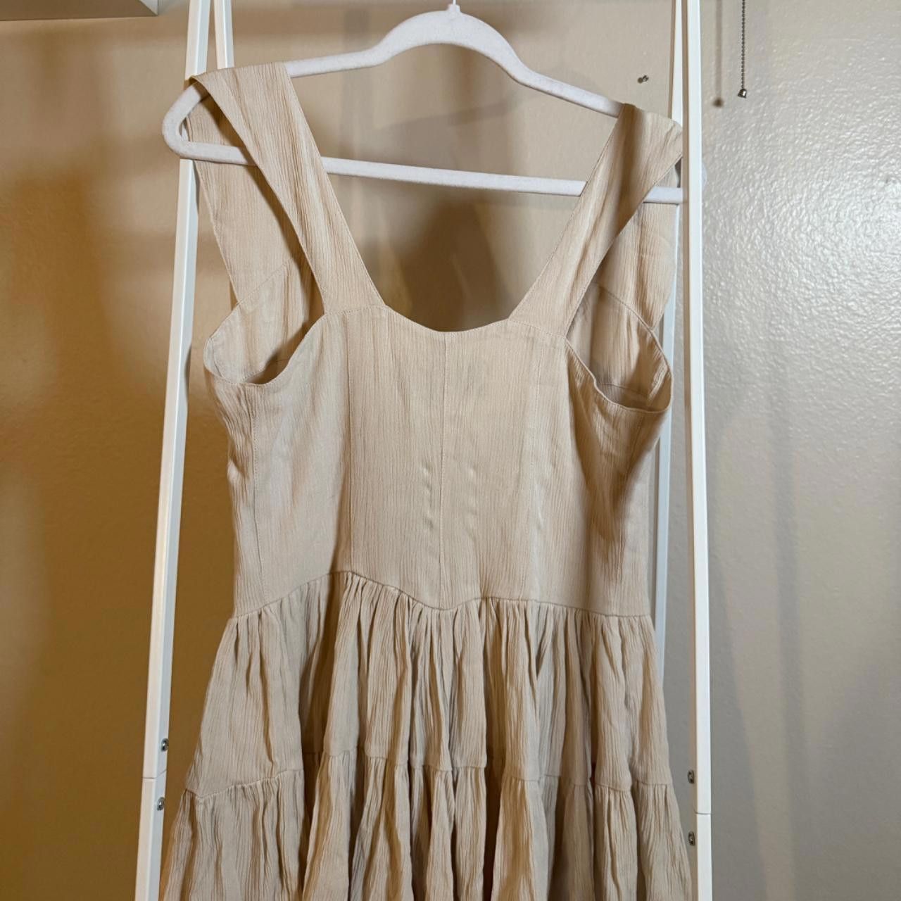 Designer cream romper dress Size 32" / US 10 / IT 46 - 5 Thumbnail