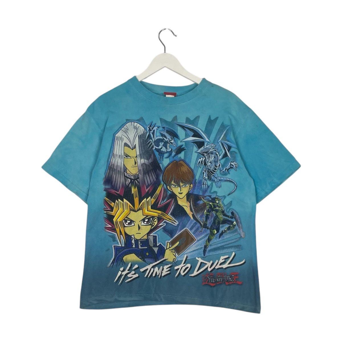Designer × Vintage Hype x Streetwear x vintage 90 s yu - gi - oh ! T - shirt Size US S / EU 44-46 / 1 - 1 Thumbnail