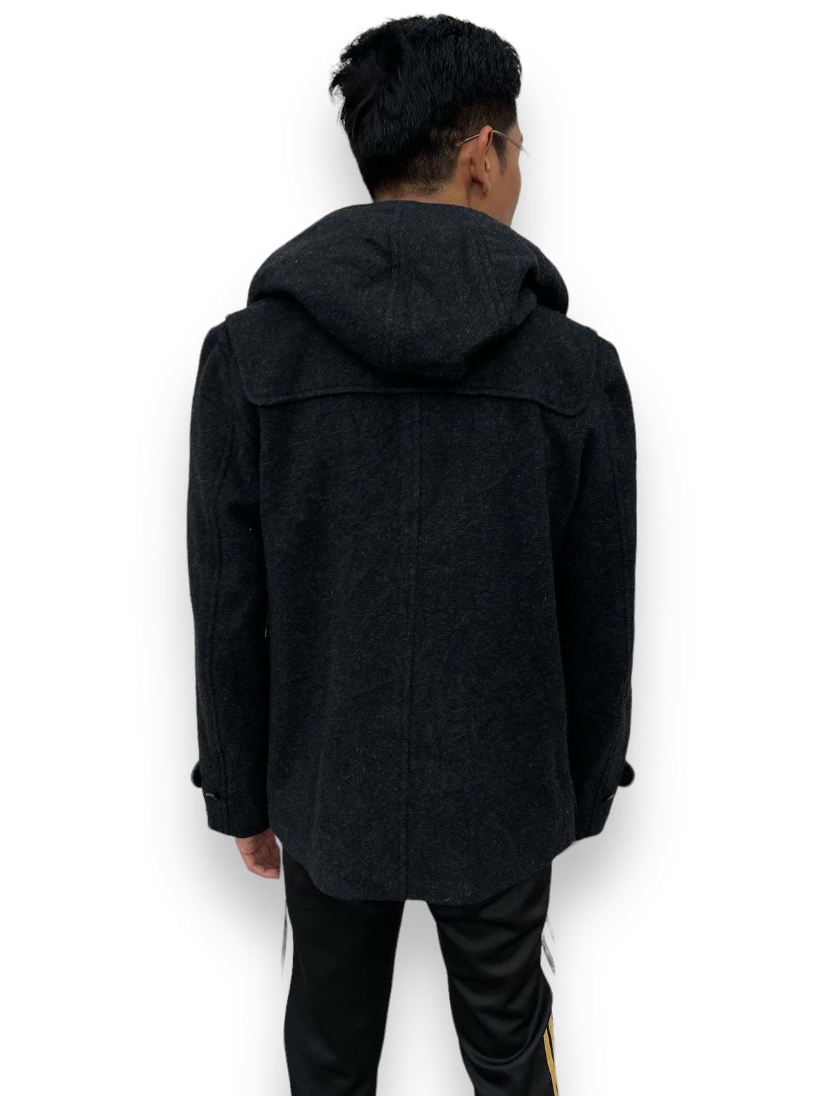 FACTOTUM 🔥 FACTOTUM JAPAN WOOL DUFFLE HOODIE JACKET Size US S / EU 44-46 / 1 - 2 Thumbnail