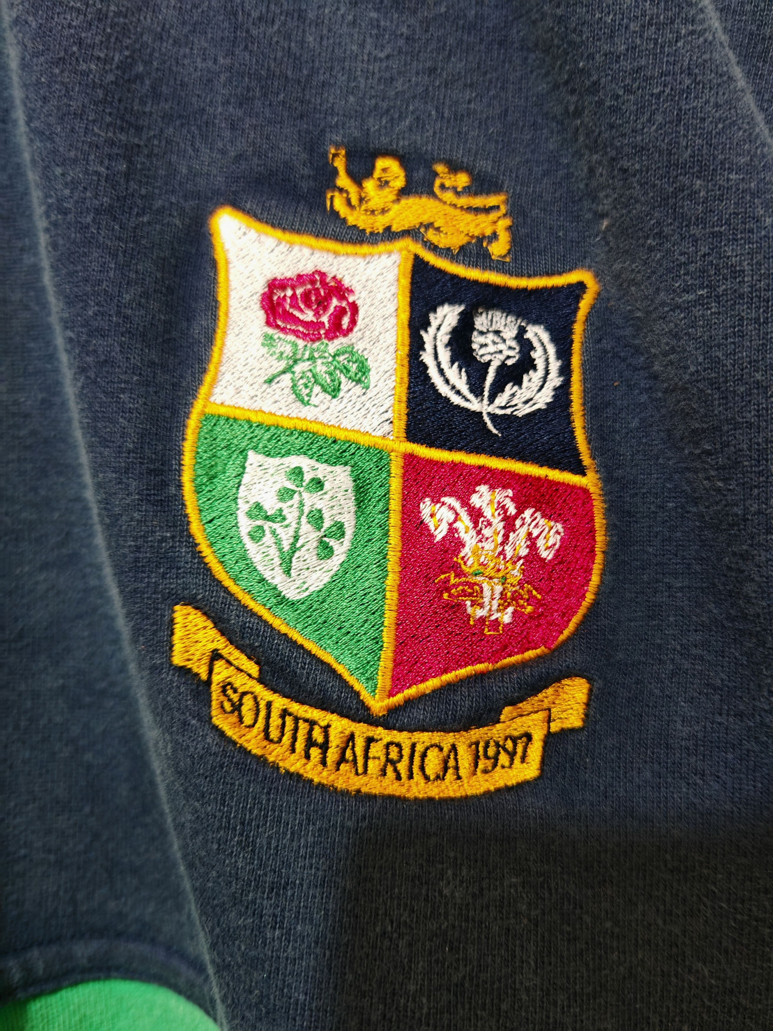 Adidas × Vintage Vintage 1997 British Irish Lions Rugby Training jersey Size US XL / EU 56 / 4 - 2 Thumbnail