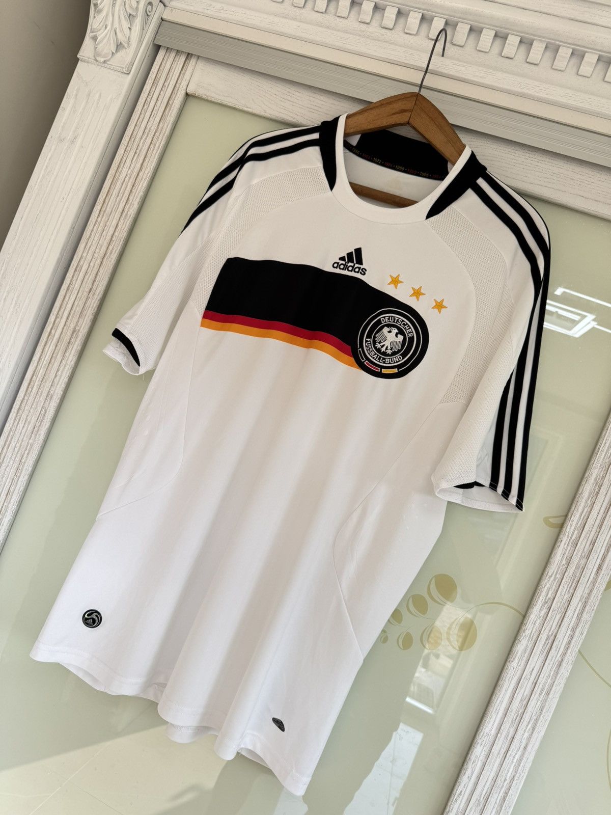 Adidas Vintage Germany 2008-2009 Home Soccer Jersey Football Kit Size US XL / EU 56 / 4 - 3 Thumbnail