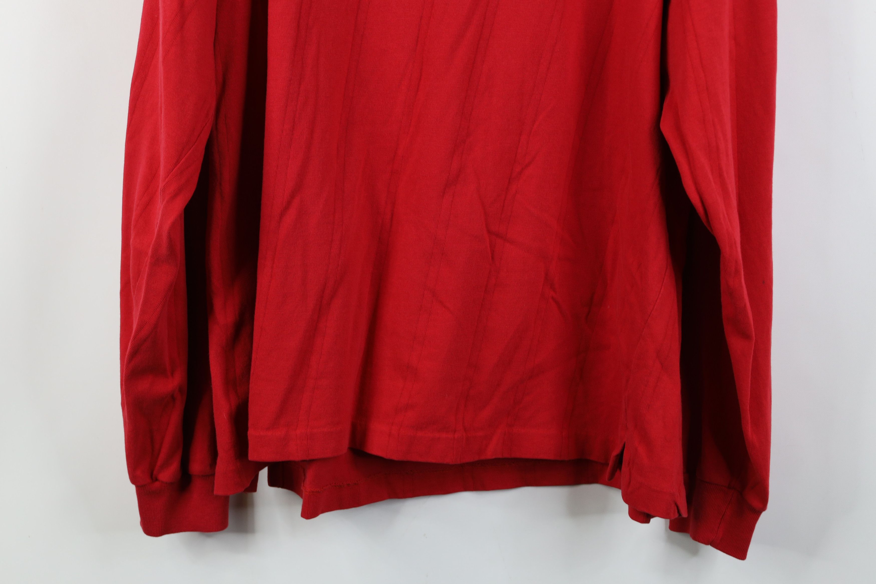 Lands' End Vintage 90s Lands End Knit Long Sleeve Henley T-Shirt USA Size US XL / EU 56 / 4 - 15 Thumbnail