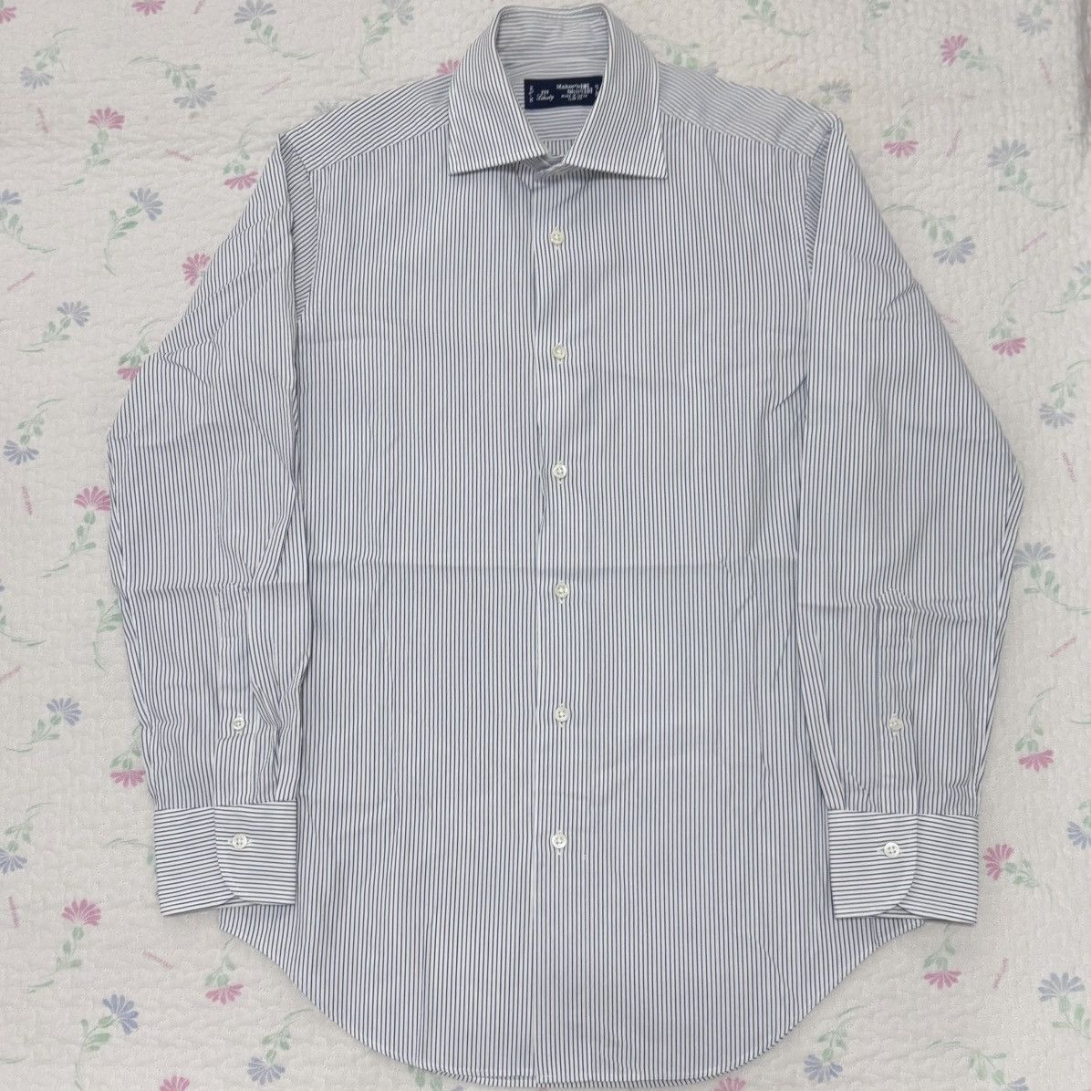 Kamakura Maker’s Shirt Kamakura Striped Spread Collar Shirt Size US S / EU 44-46 / 1 - 1 Thumbnail