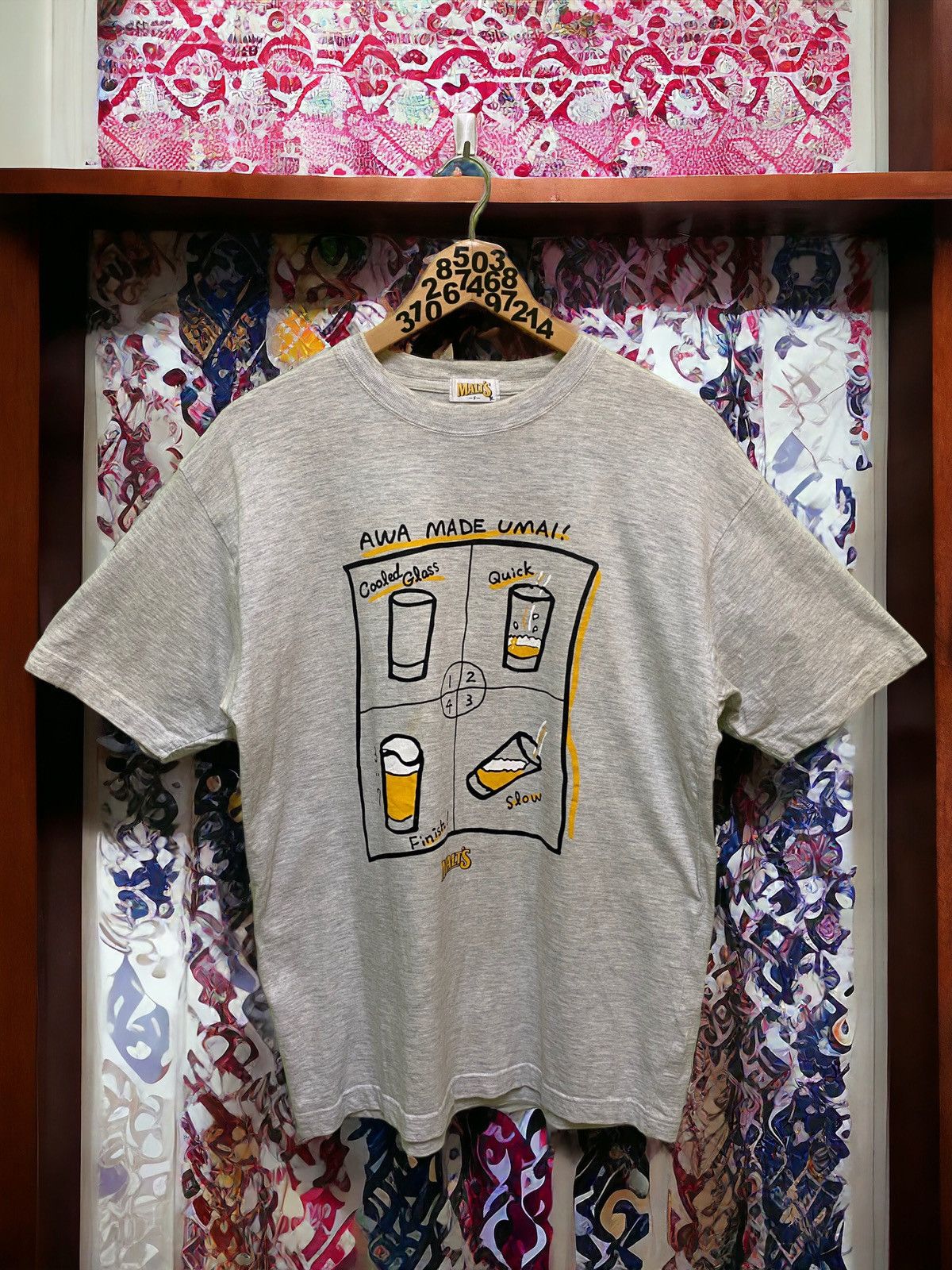 Japanese Brand Vintage Malt's Beer t shirts Size US M / EU 48-50 / 2 - 1 Thumbnail