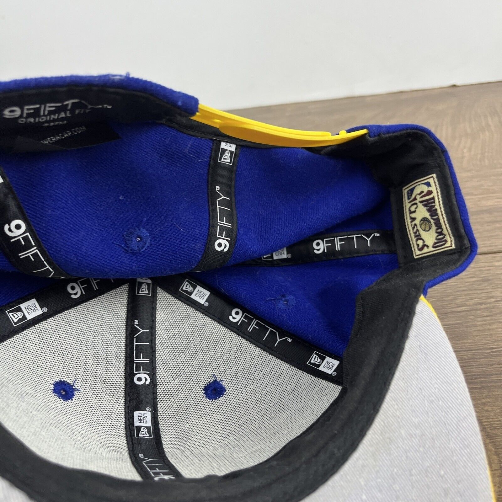 New Era Golden State Warriors Hat New Era Snapback Hat Adjustable 9F Size ONE SIZE - 16 Thumbnail