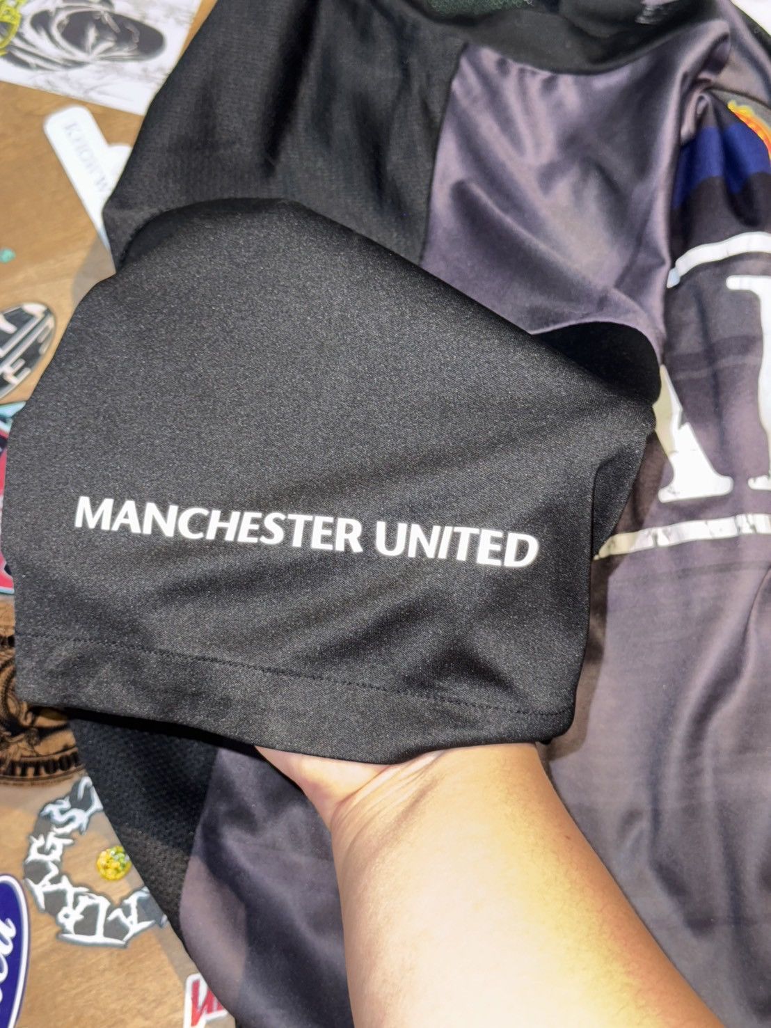 Nike Manchester United 2009-10 Nike Training Jersey Size US XL / EU 56 / 4 - 4 Thumbnail