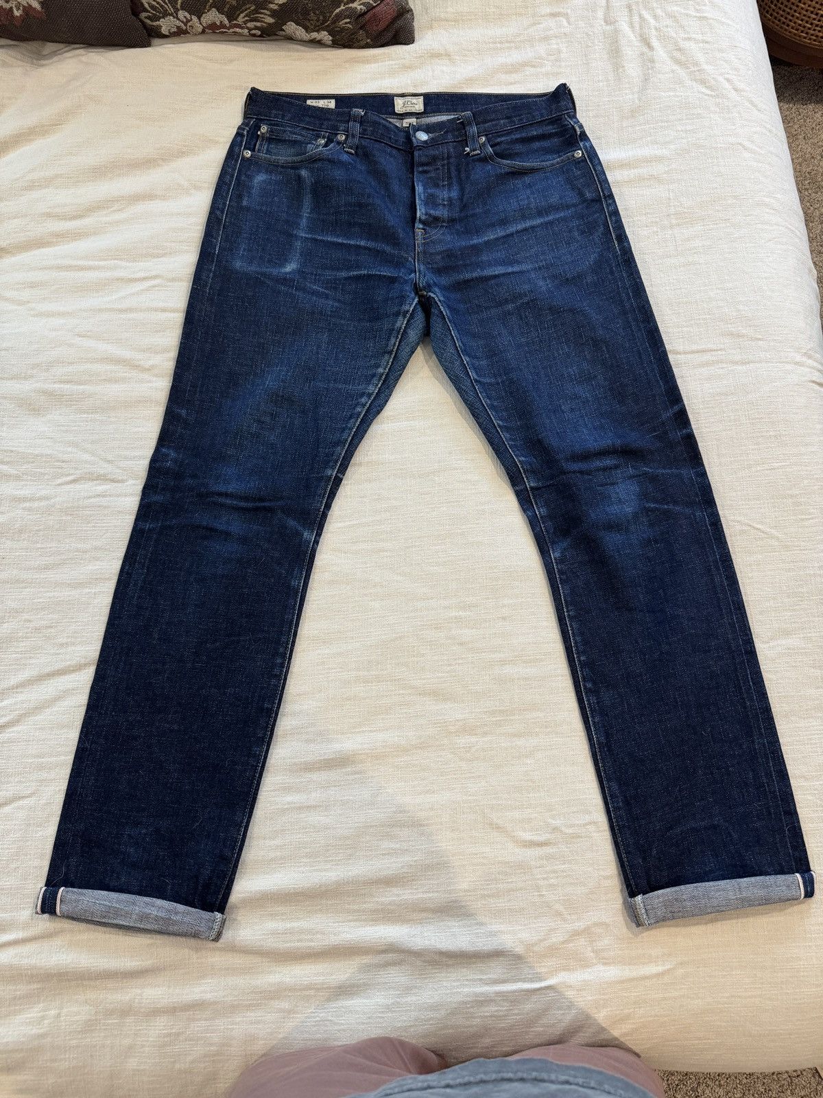 J.Crew J.Crew 770 Jeans in Japanese Selvedge - 33x31 Size US 33 - 1 Thumbnail