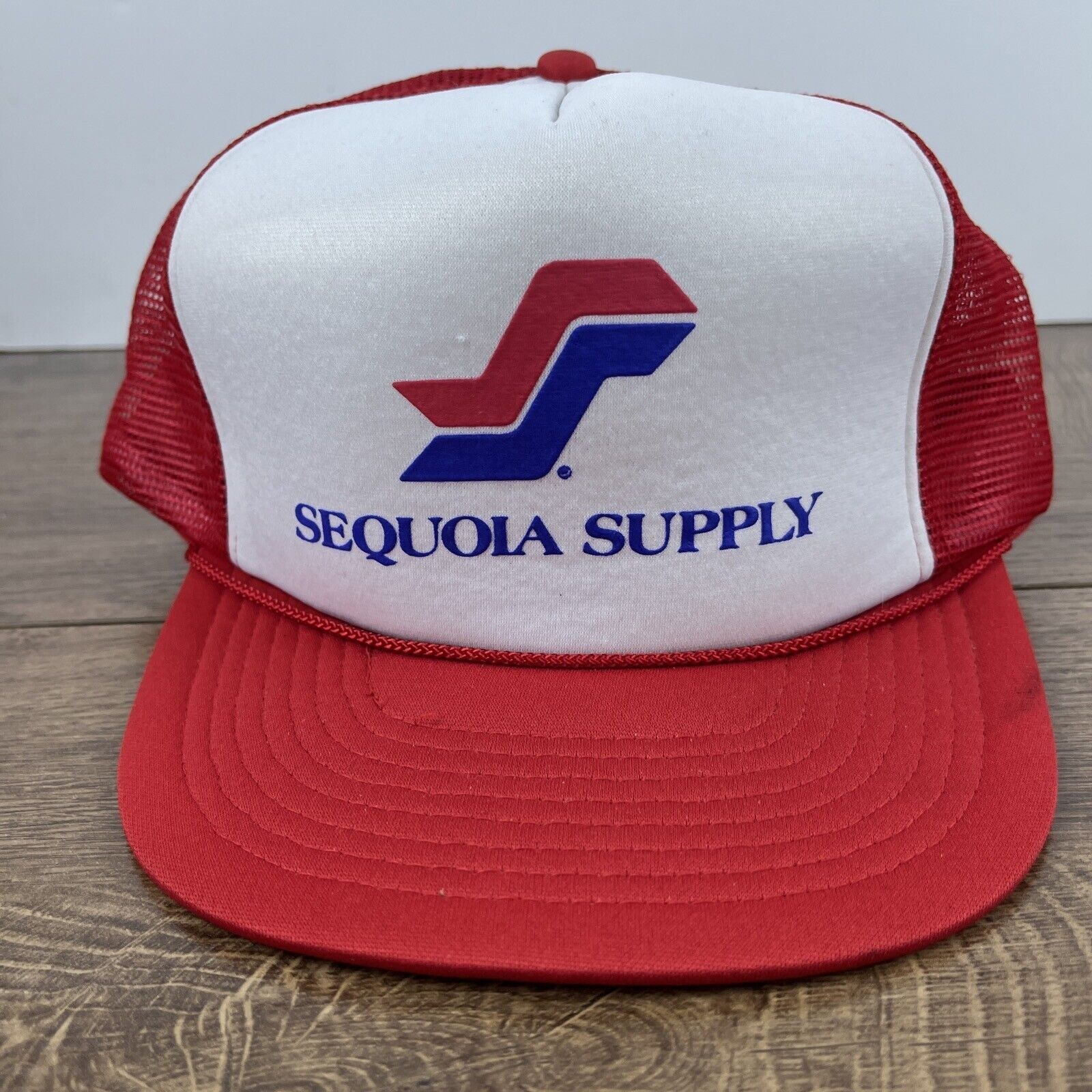 Other Sequola Supply Hat Red Hat Adjustable Adult Size Hat Red Cap Size ONE SIZE - 4 Thumbnail