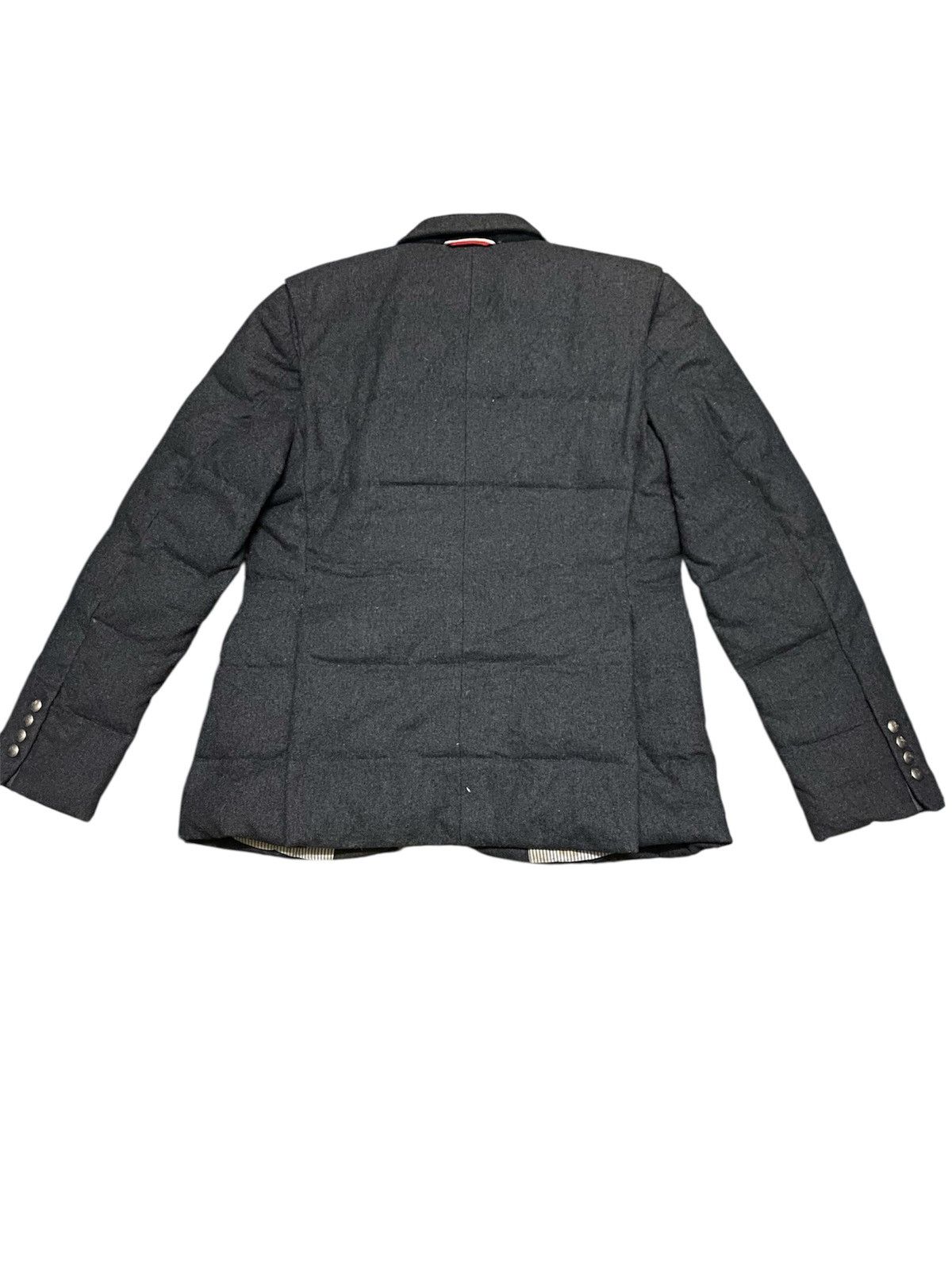Moncler Moncler Gamme Bleu Wool Down Double Pocket Blazer Jacket Size US M / EU 48-50 / 2 - 2 Thumbnail