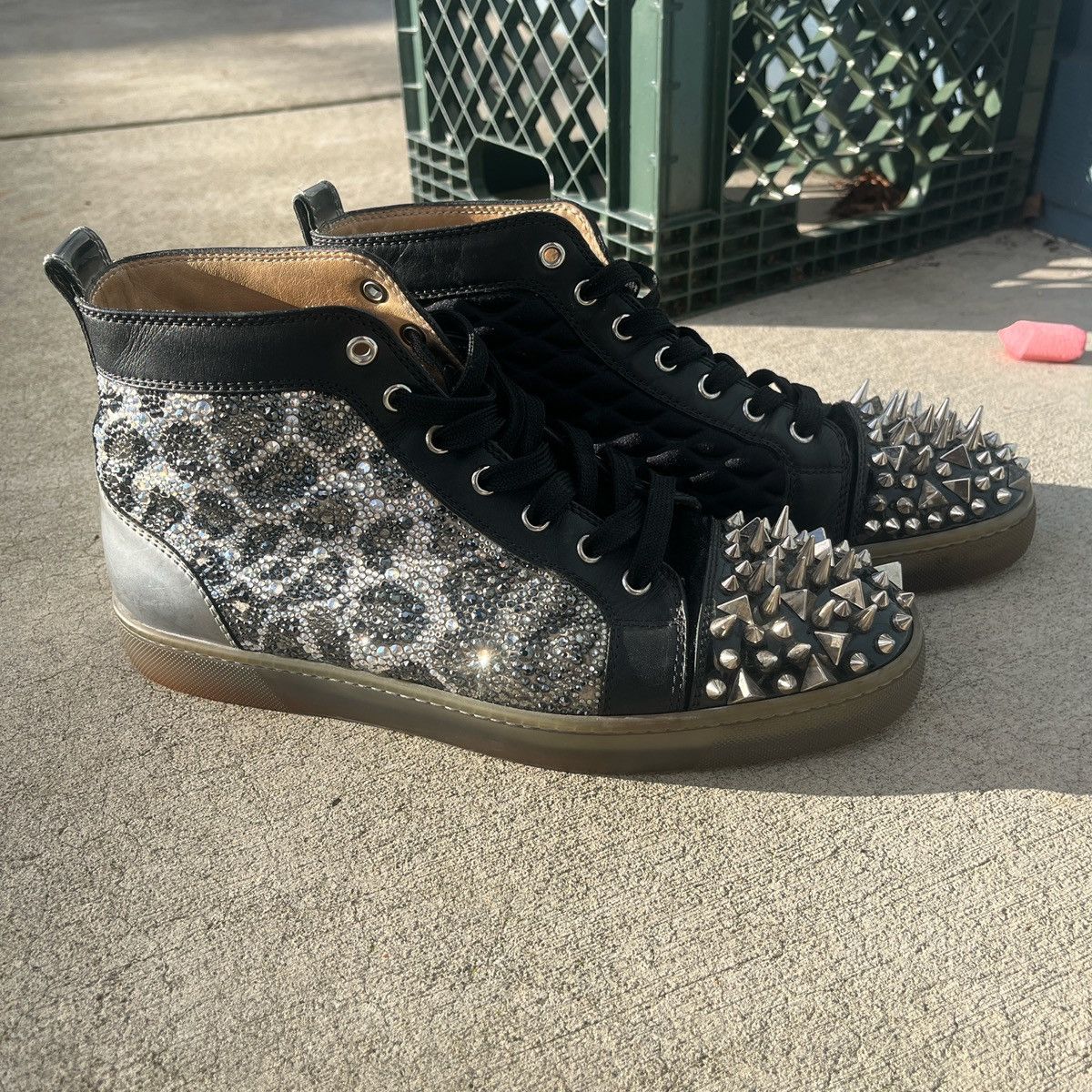 Christian Louboutin Christian Louboutin High Tops Size US 8.5 / EU 41-42 - 10 Thumbnail