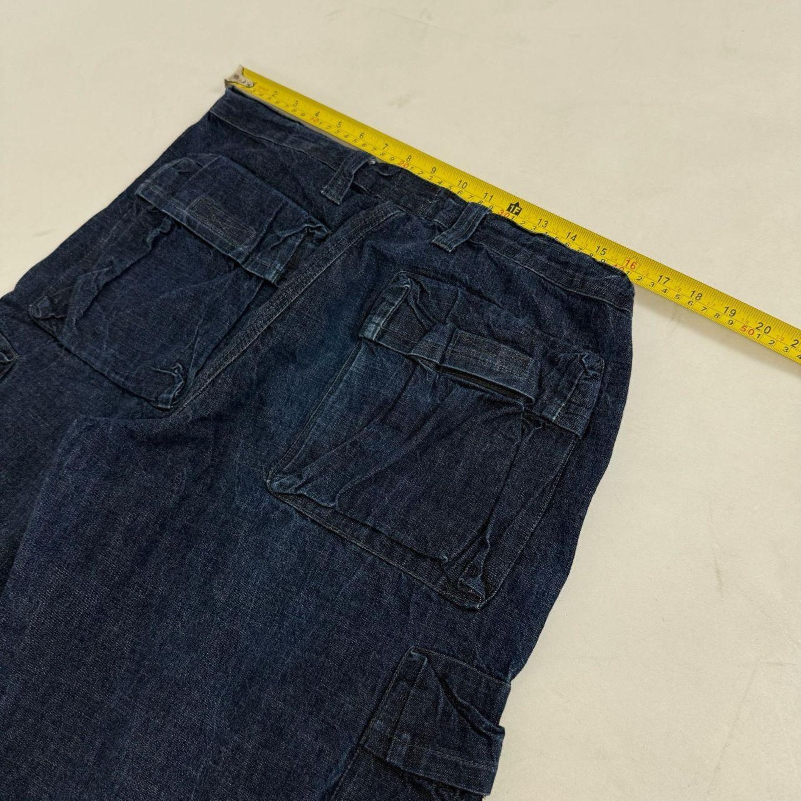 Vintage y2k grunge baggy wide leg archive faded rare jeans archive 
