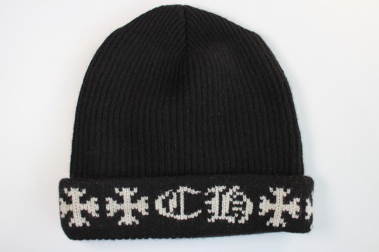 Chrome Hearts Chrome Hearts NYC Big Daddy Cashmere Beanie Size ONE SIZE - 8 Thumbnail