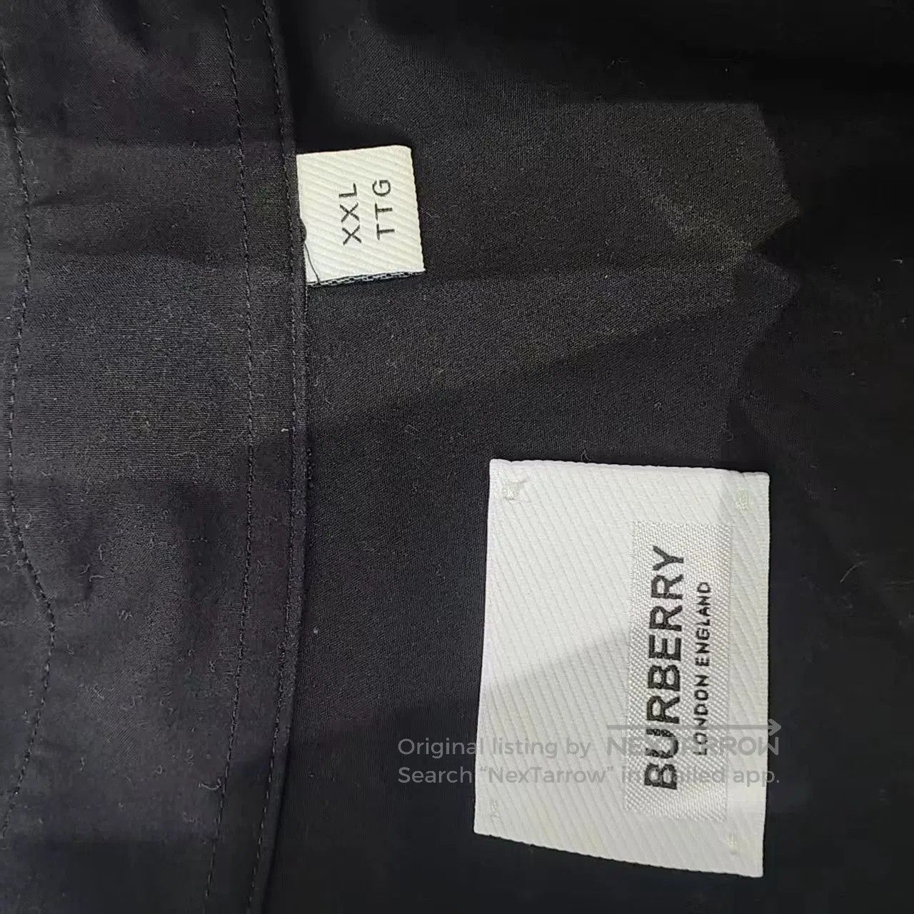 Burberry Burberry Long Sleeve Shirt with Logo Design. Size US XXL / EU 58 / 5 - 3 Thumbnail