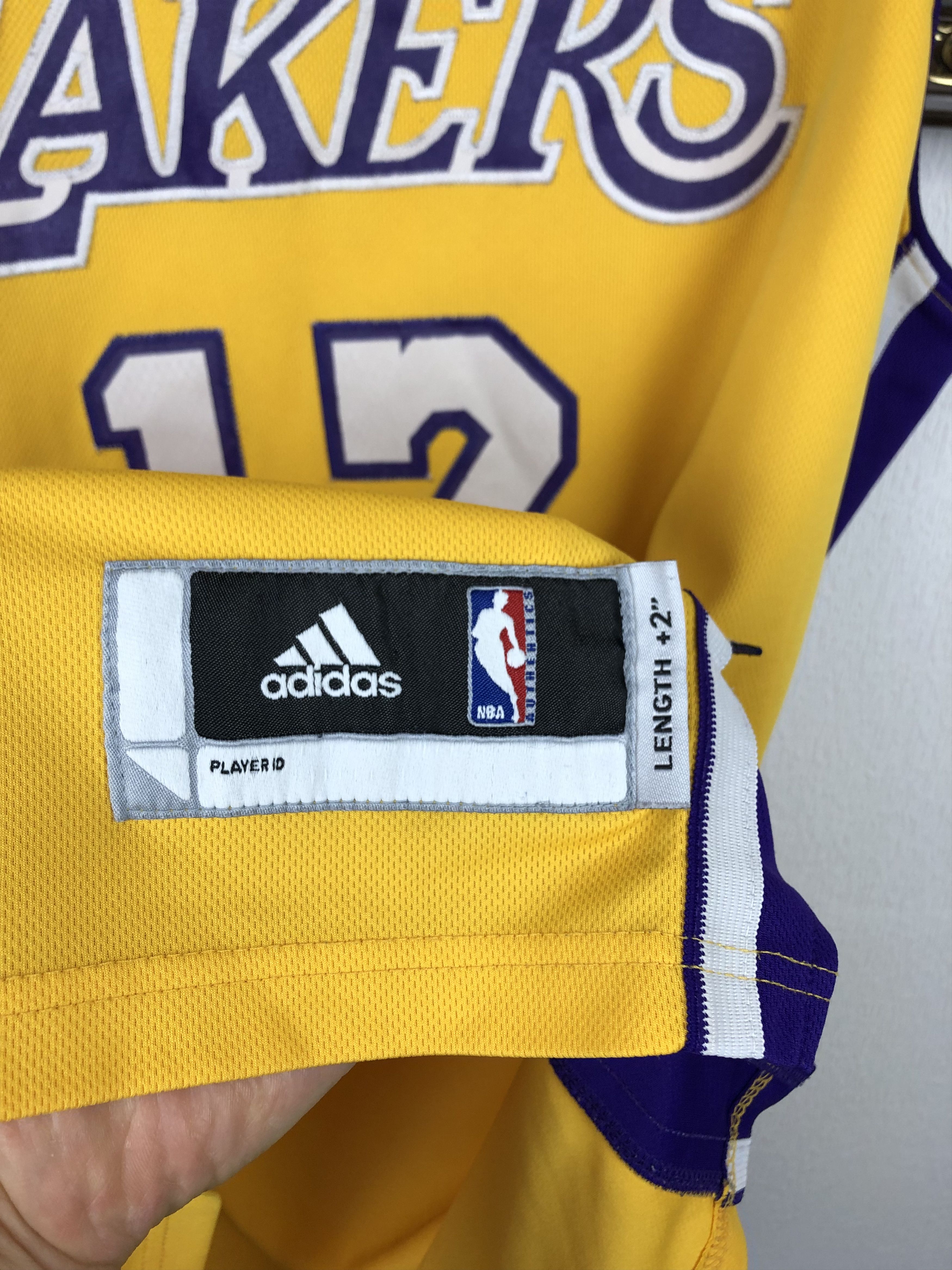 Adidas Adidas Dwight Howard Los Angeles Lakers Jersey NBA Shirt Size US XL / EU 56 / 4 - 3 Thumbnail