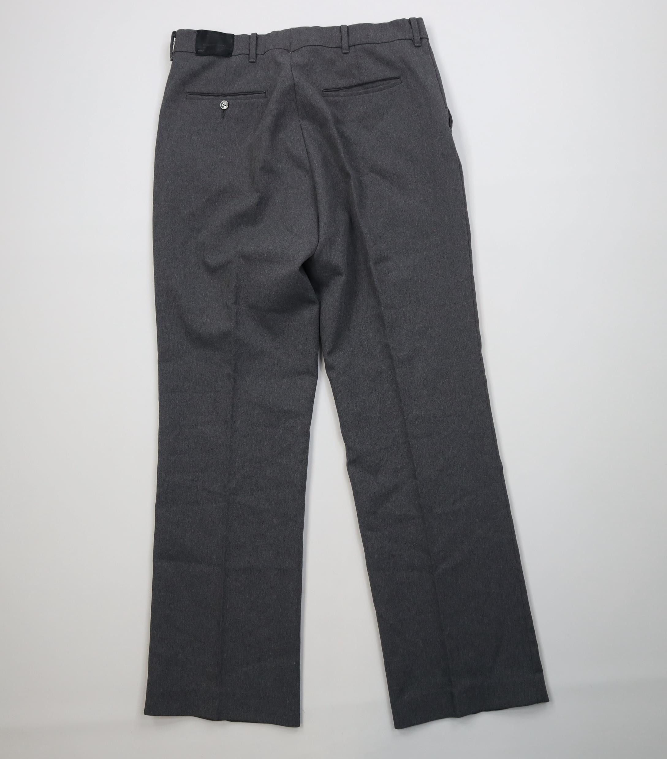 Vintage Vintage 70s Streetwear Flared Wide Leg Chino Pants Gray USA Size US 32 / EU 48 - 10 Thumbnail
